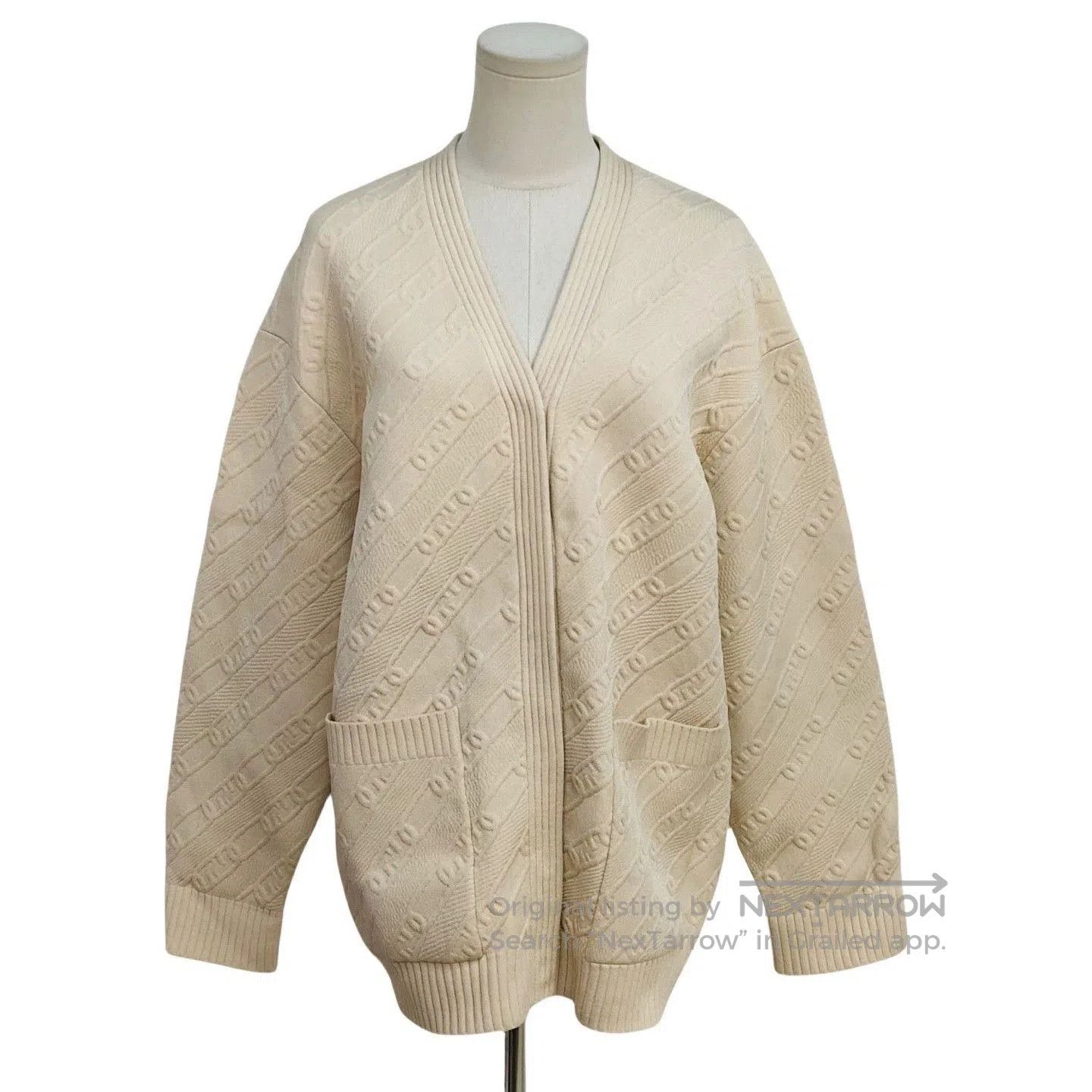 Fendi fendi ff lock buckle cardigan 40. Size US M / EU 48-50 / 2 - 1 Thumbnail