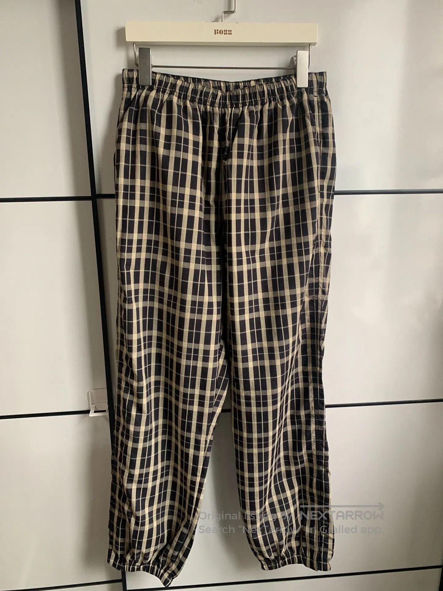 Supreme Supreme Black White Plaid Pants. Size US 30 / EU 46 - 1 Thumbnail