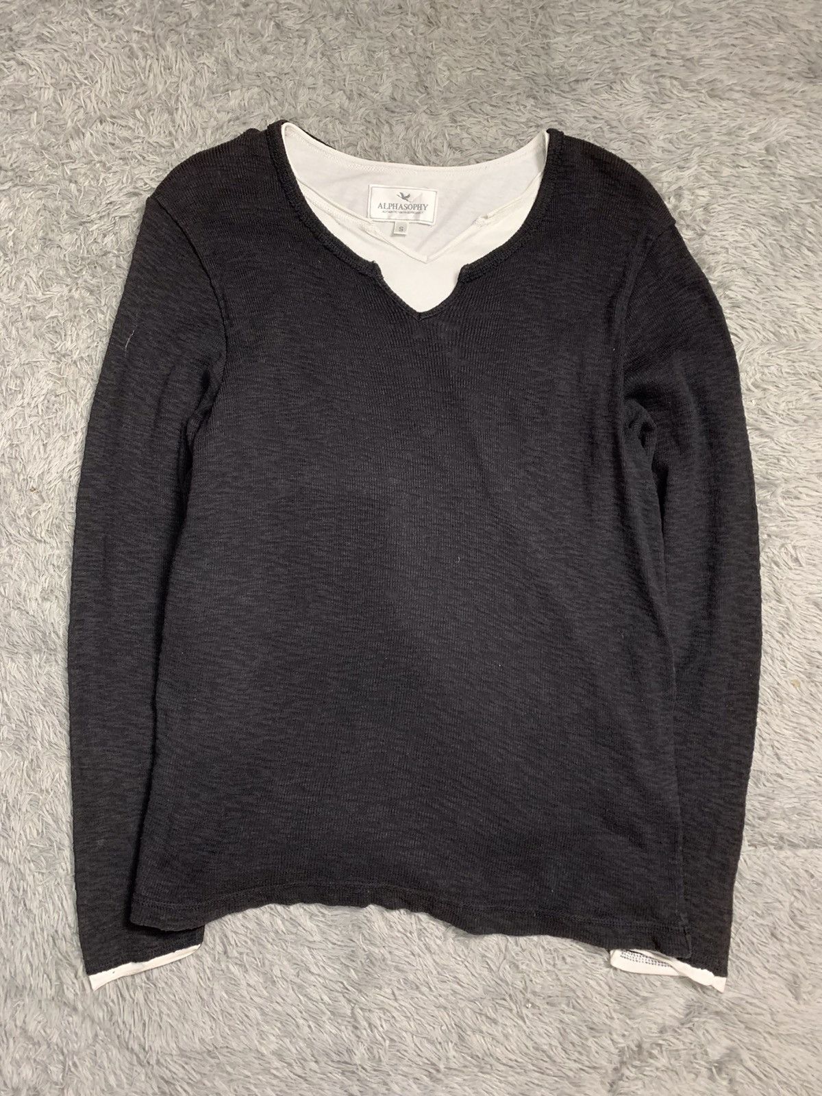 Japanese Brand Alpha Sophy Therma Long Sleve Double Layer Size US S / EU 44-46 / 1 - 1 Thumbnail