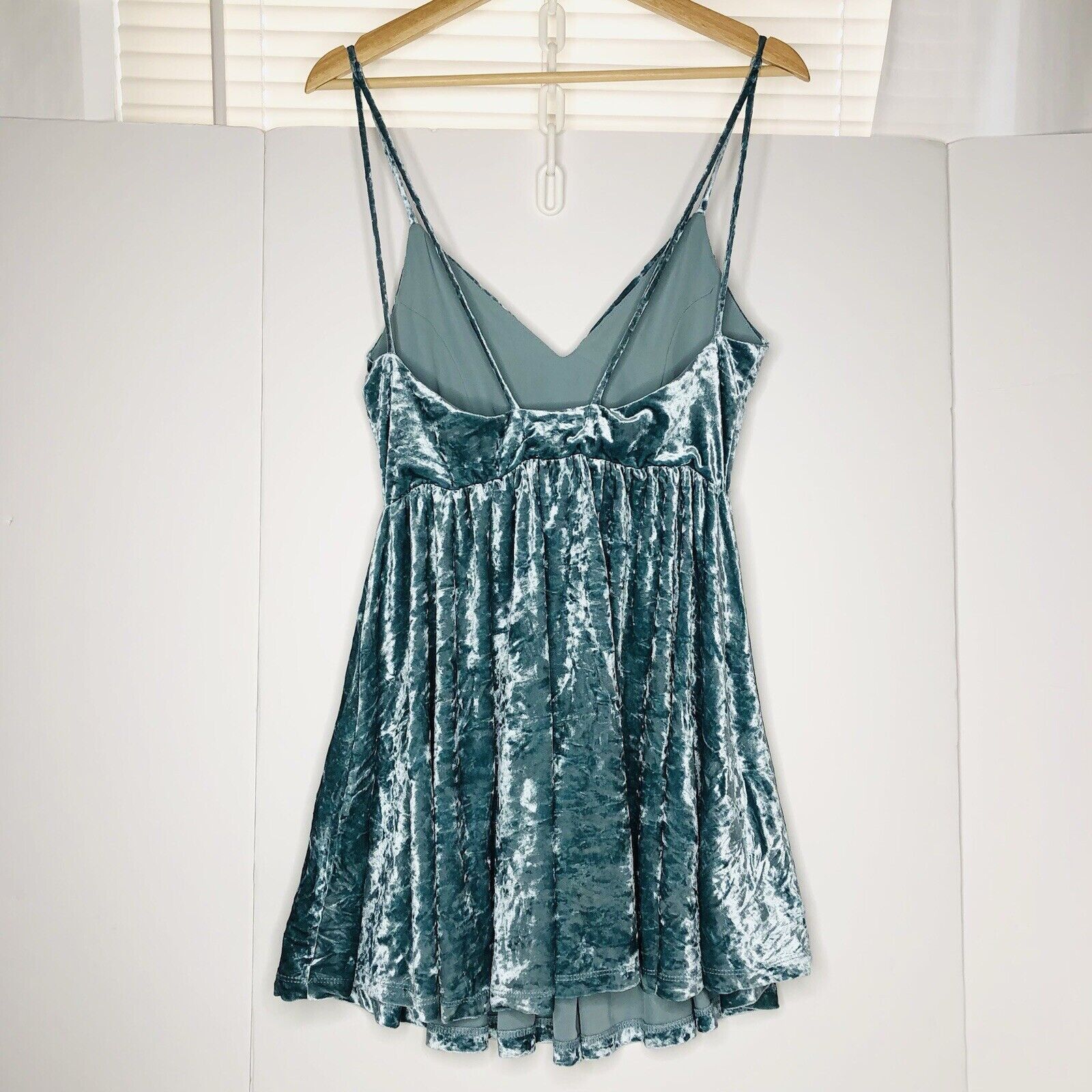 Other Romeo Juliet Couture Mini Dress Womens size S Metallic Teal Size S / US 4 / IT 40 - 5 Thumbnail