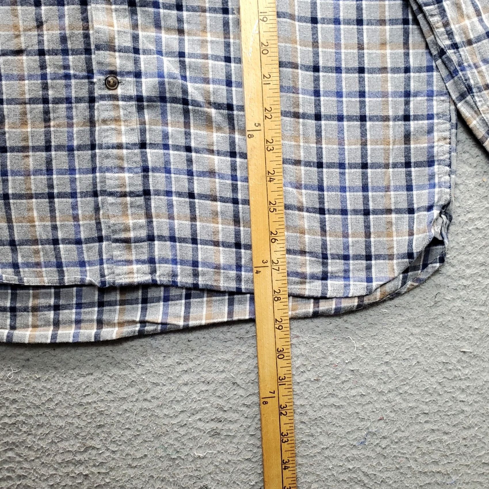 Jos. A. Bank Jos. A. Bank Button-Down Shirt Mens L Multi Plaid Flannel Tailored Fit Collared Size US L / EU 52-54 / 3 - 6 Thumbnail
