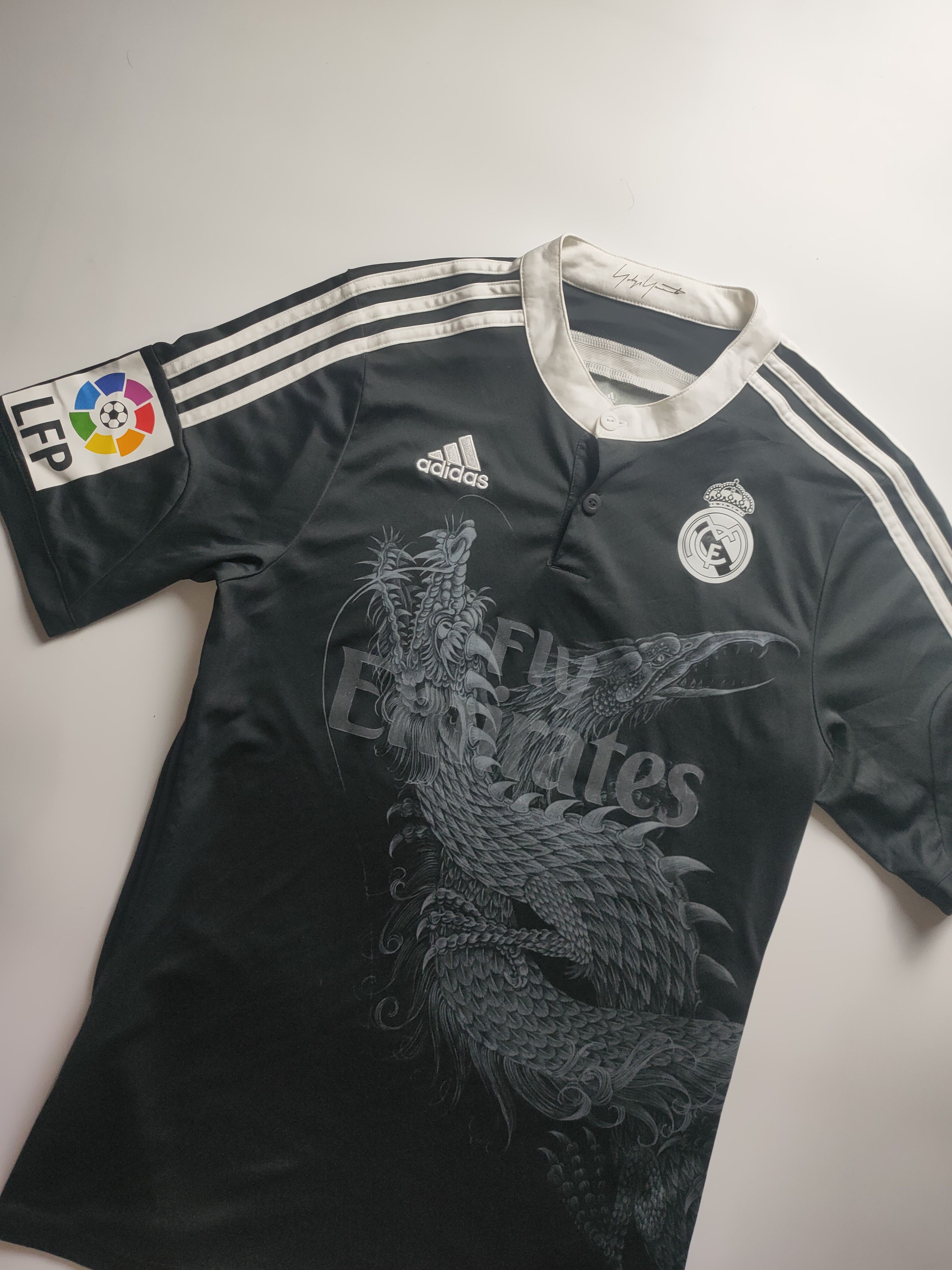 Yohji Yamamoto Yohji Yamamoto REAL MADRID 2014 - 2015 Football jersey Size US M / EU 48-50 / 2 - 2 Thumbnail