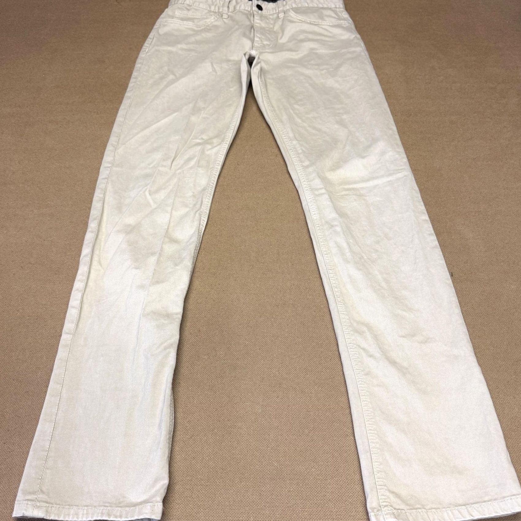 Vintage Joe's Jeans Pants Mens 31x32 Beige Chino Stretch Elastic Waist Straight Casual Size US 31 - 5 Thumbnail