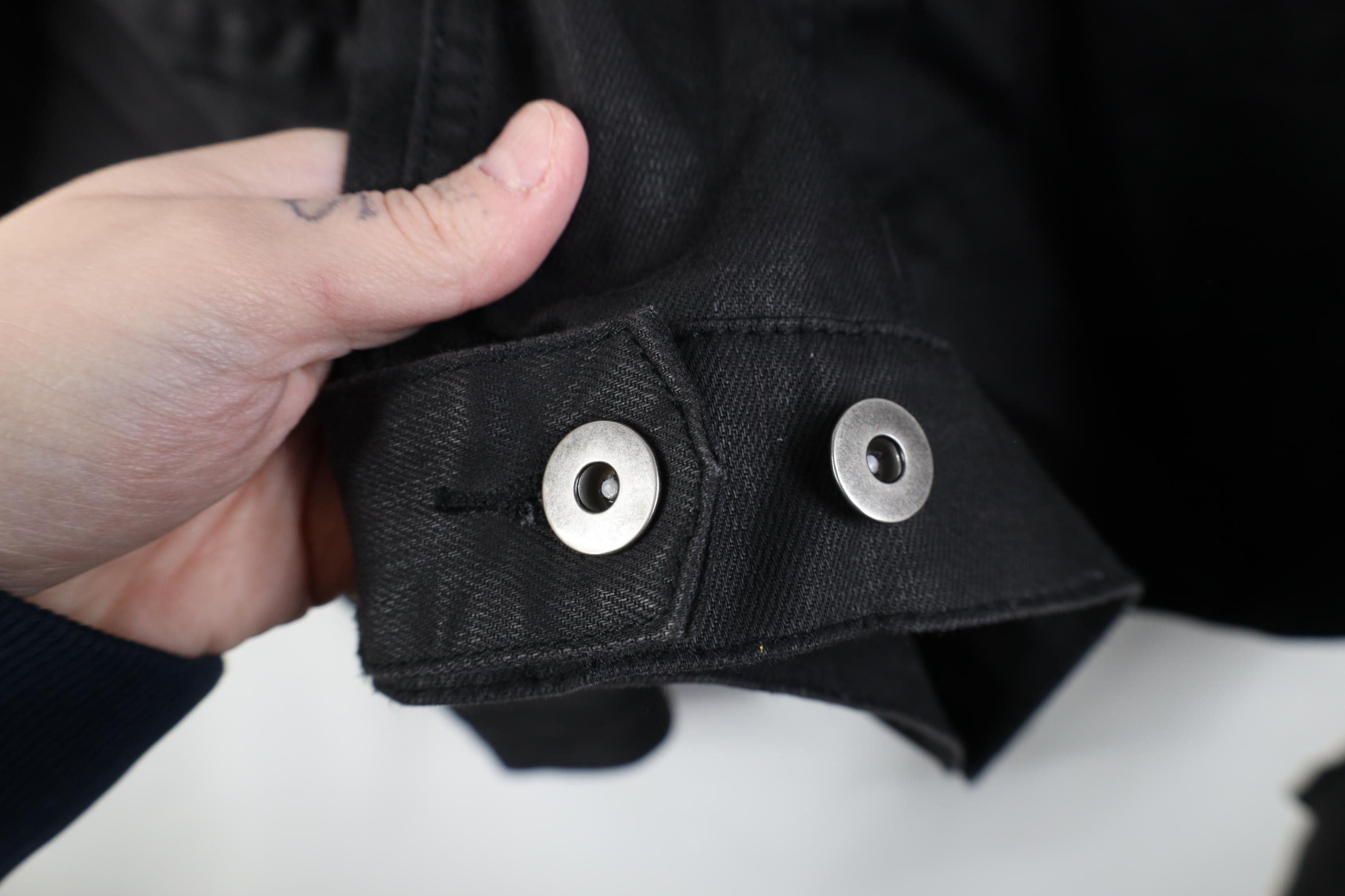 Ecko Unltd. Vintage Y2K Ecko Cotton Denim Jean Trucker Jacket Black Size US XXL / EU 58 / 5 - 13 Thumbnail