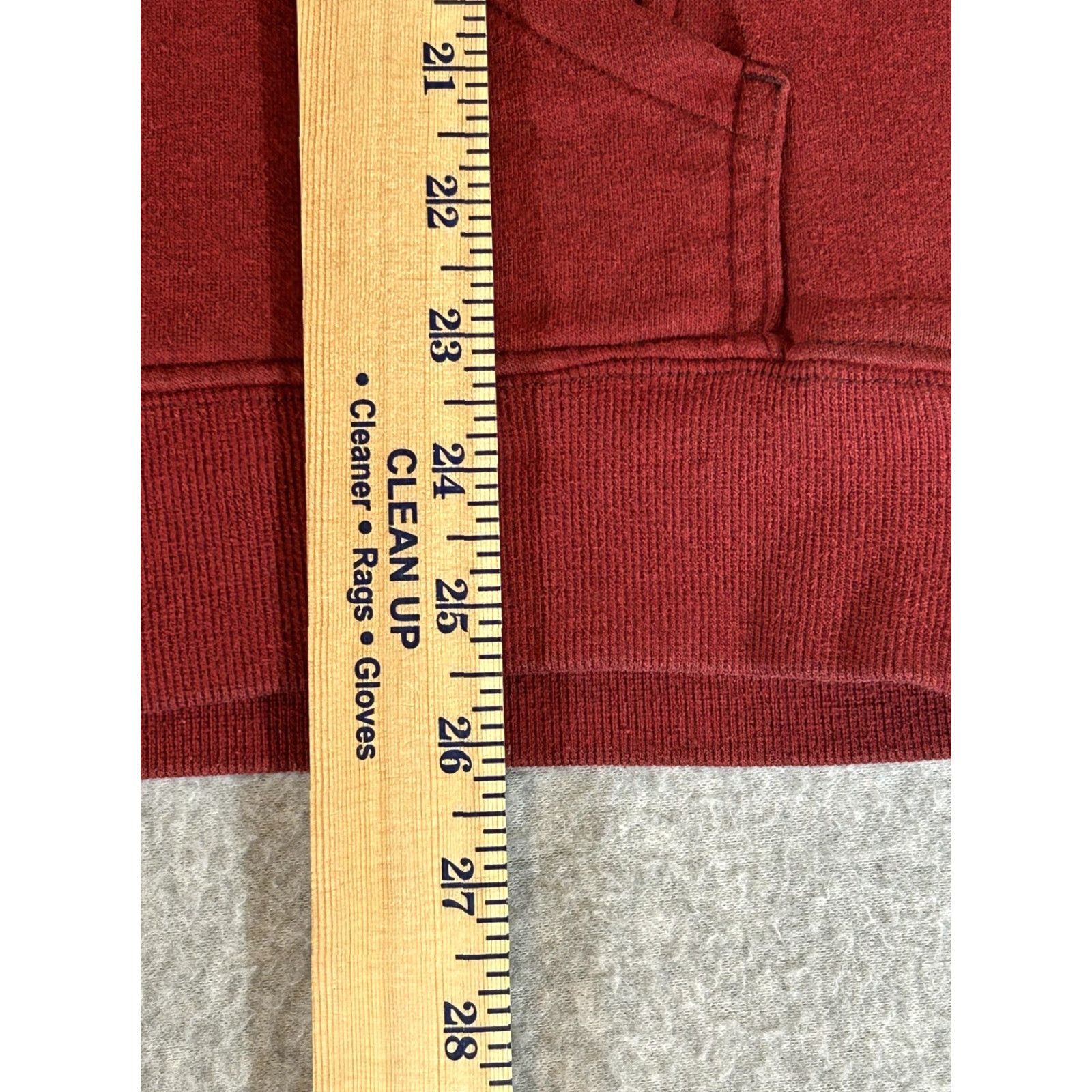 Vintage Columbia Hoodie Mens Small Pullover Sweatshirt Red Gray Hart Mountain II Fleece Size US S / EU 44-46 / 1 - 7 Thumbnail