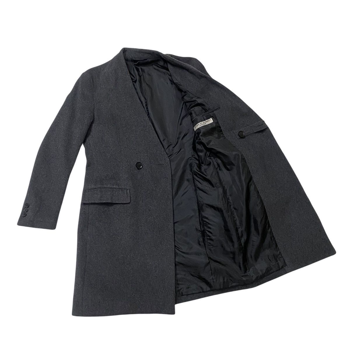 Katharine Hamnett London Katharine Hamnett London wool Trencoat Size S / US 4 / IT 40 - 6 Thumbnail