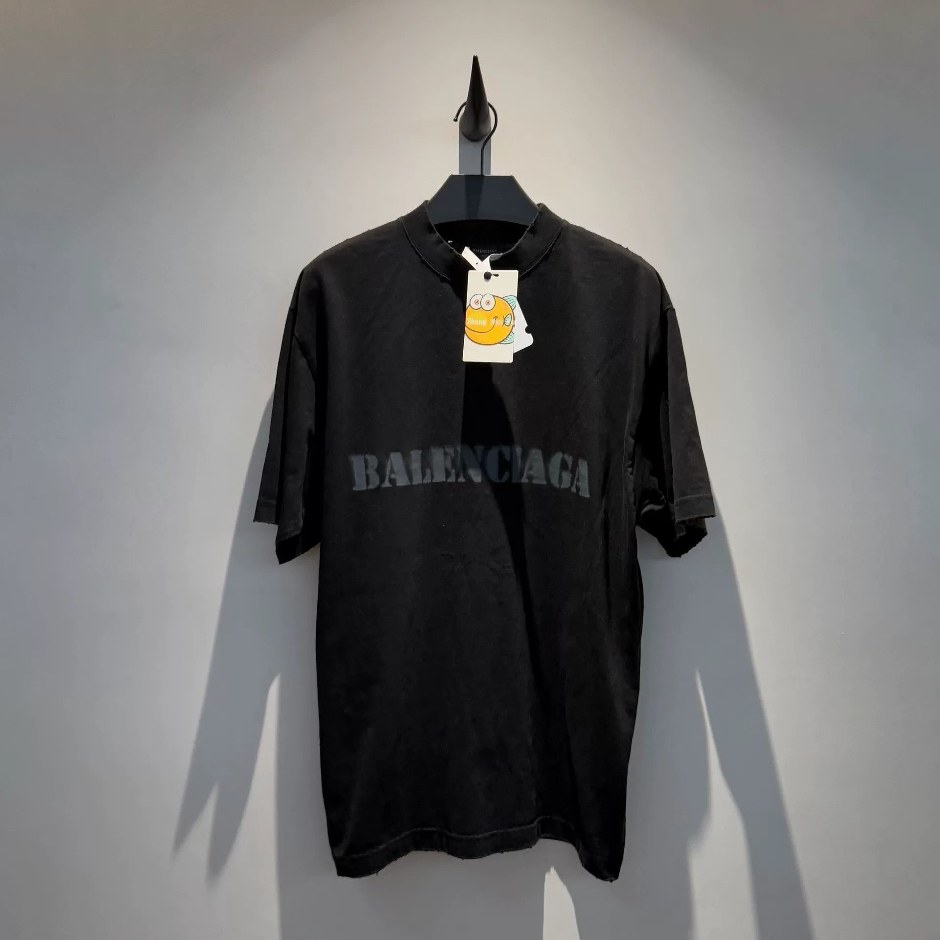 Balenciaga black balenciaga short sleeve t-shirt Size US XXS / EU 40 - 1 Thumbnail
