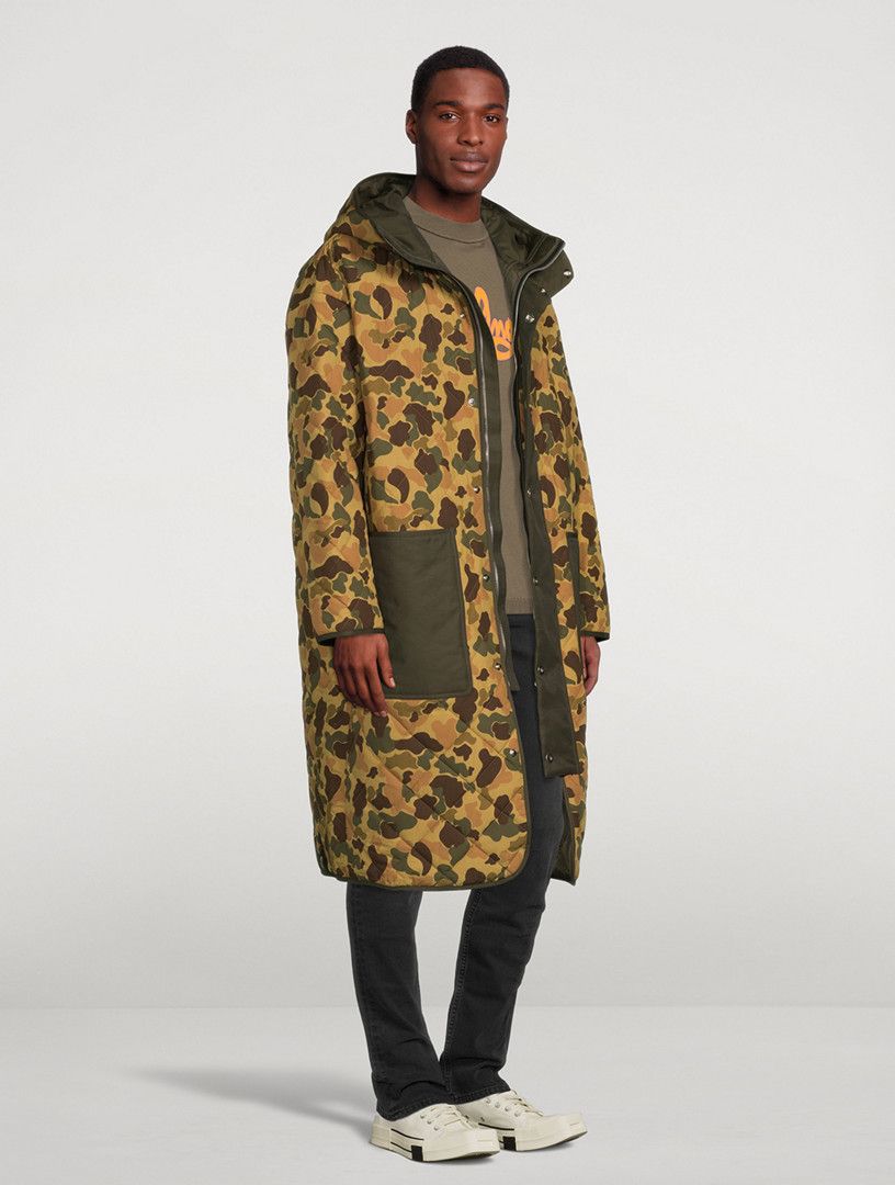 Palm Angels o1y0325 Shell Hooded Jacket in Military Orange Size US XS / EU 42 / 0 - 3 Thumbnail