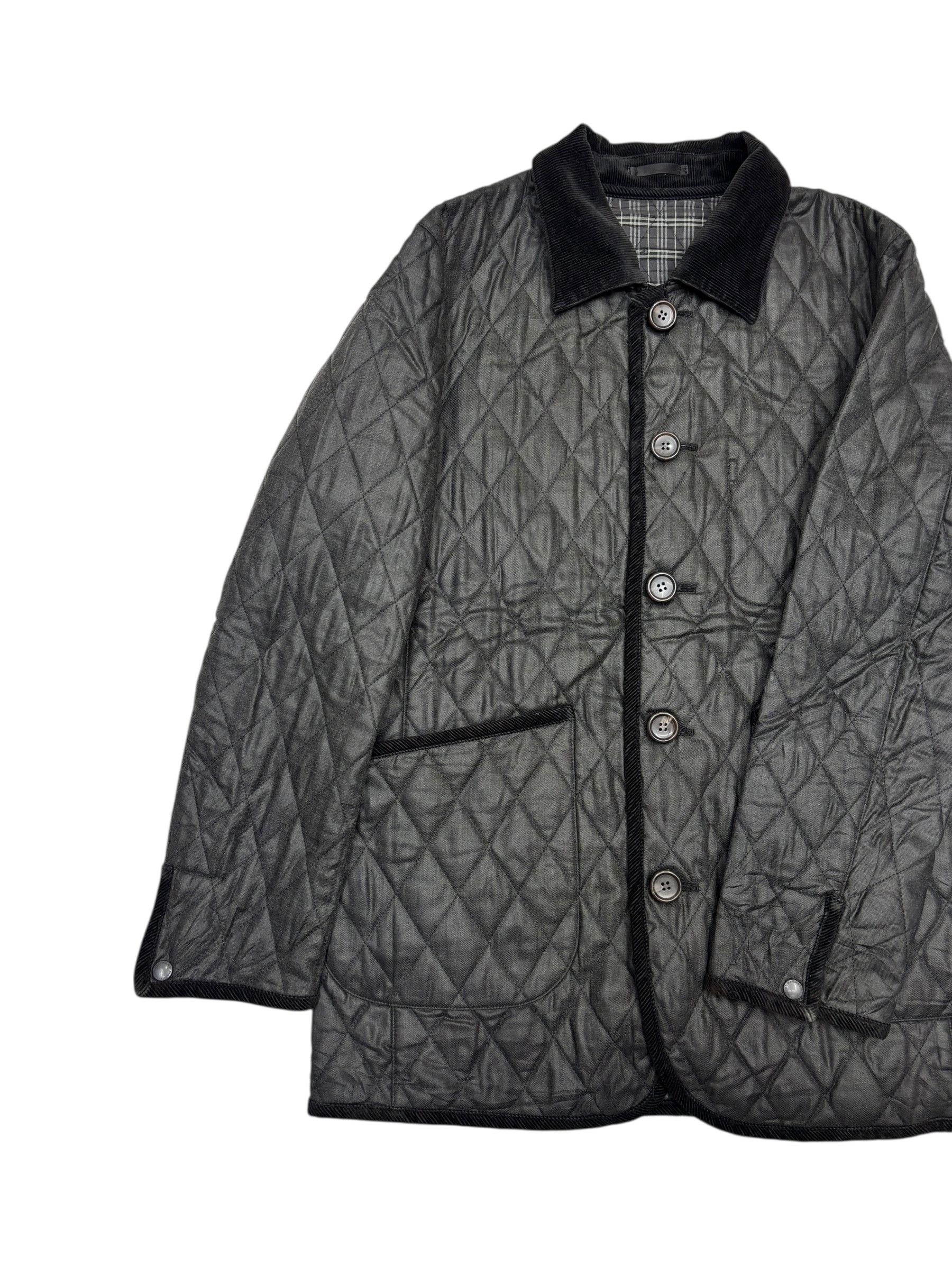 Burberry 🔥Vintage Burberry Black Label Quilted Jacket Size US M / EU 48-50 / 2 - 11 Thumbnail