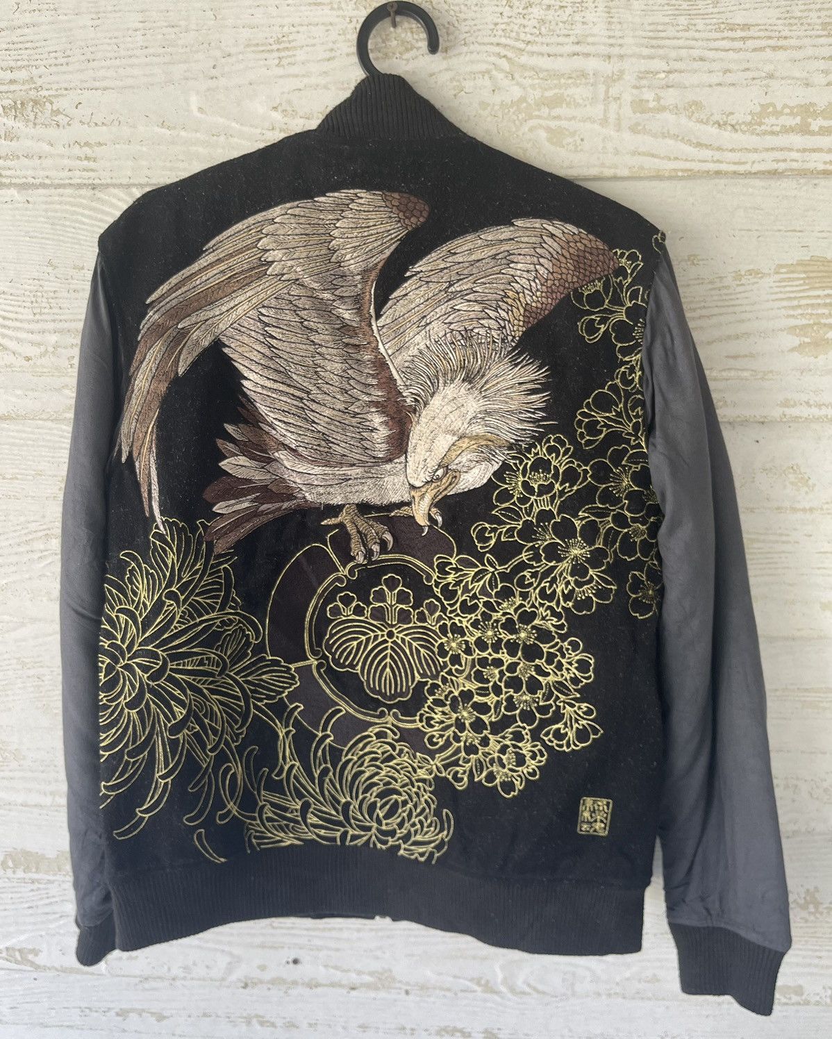 In The Attic 🔥RARE🔥KARAKURI TAMASHI JACKET WOOL SUKAJAN JAPAN Size US L / EU 52-54 / 3 - 1 Thumbnail