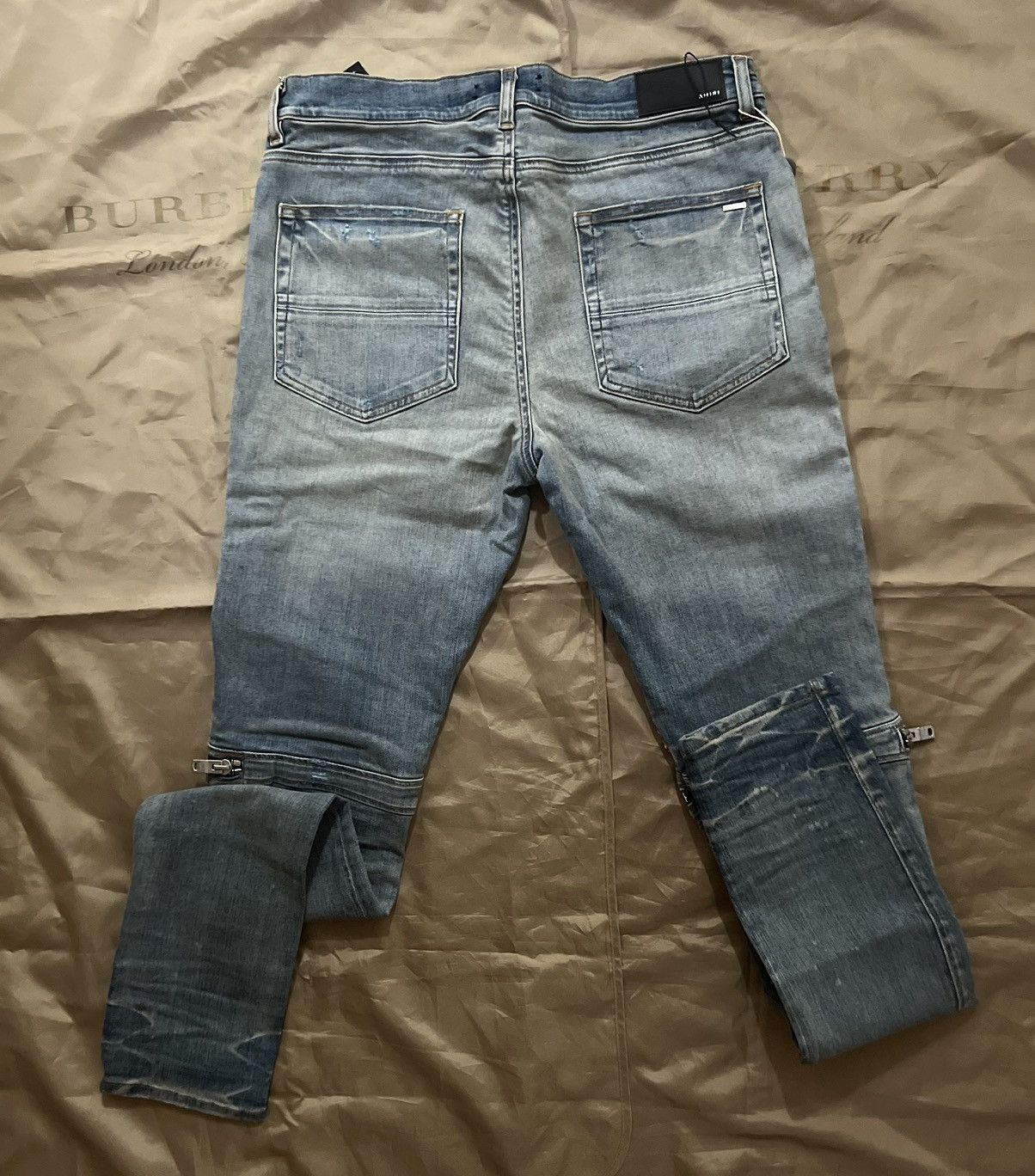 Amiri Amiri Amiri Velvet PJ MX2 Denim Jeans size 36 $2300 Size US 36 / EU 52 - 10 Thumbnail