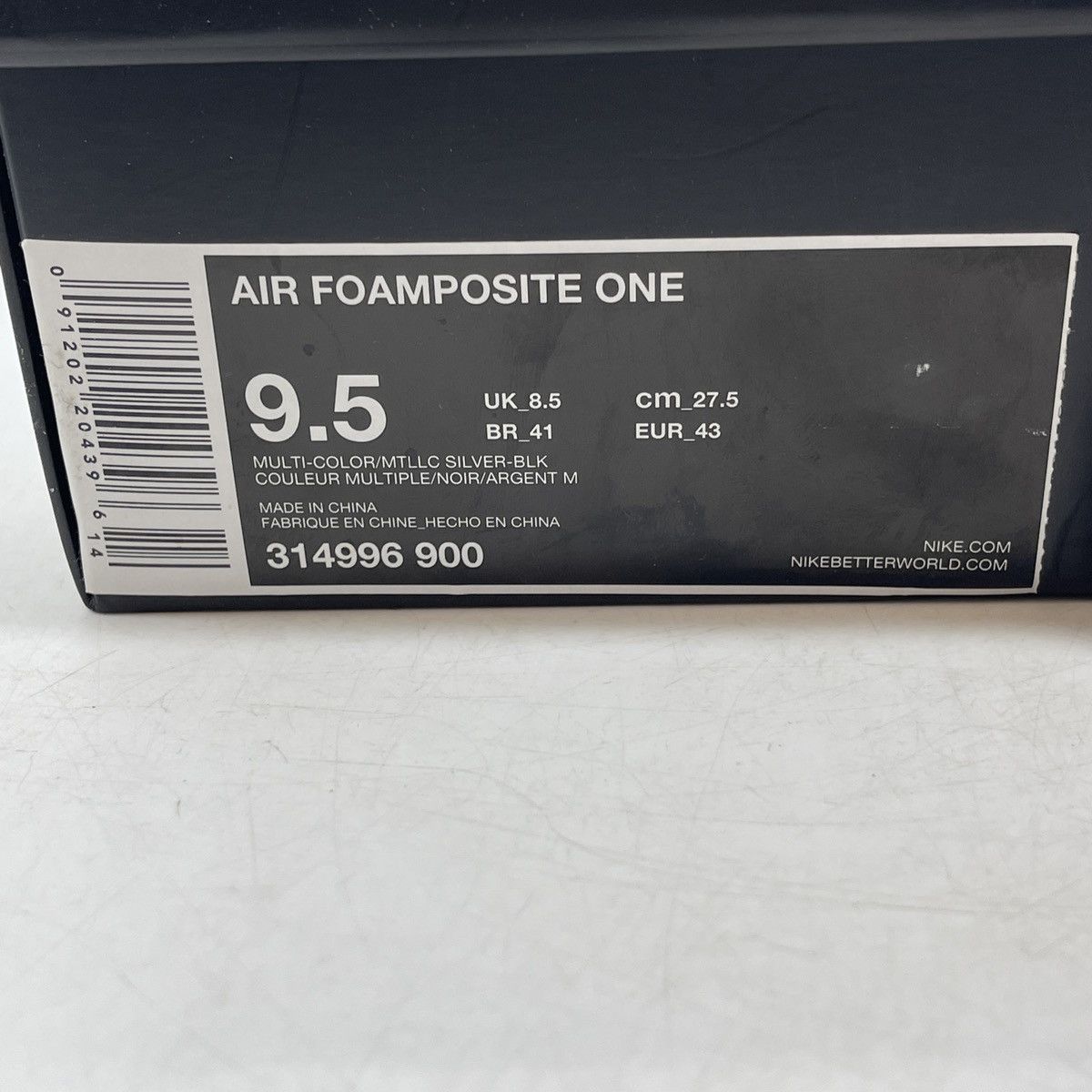 Nike Air foamposite hologram Size US 9.5 / EU 42-43 - 9 Thumbnail