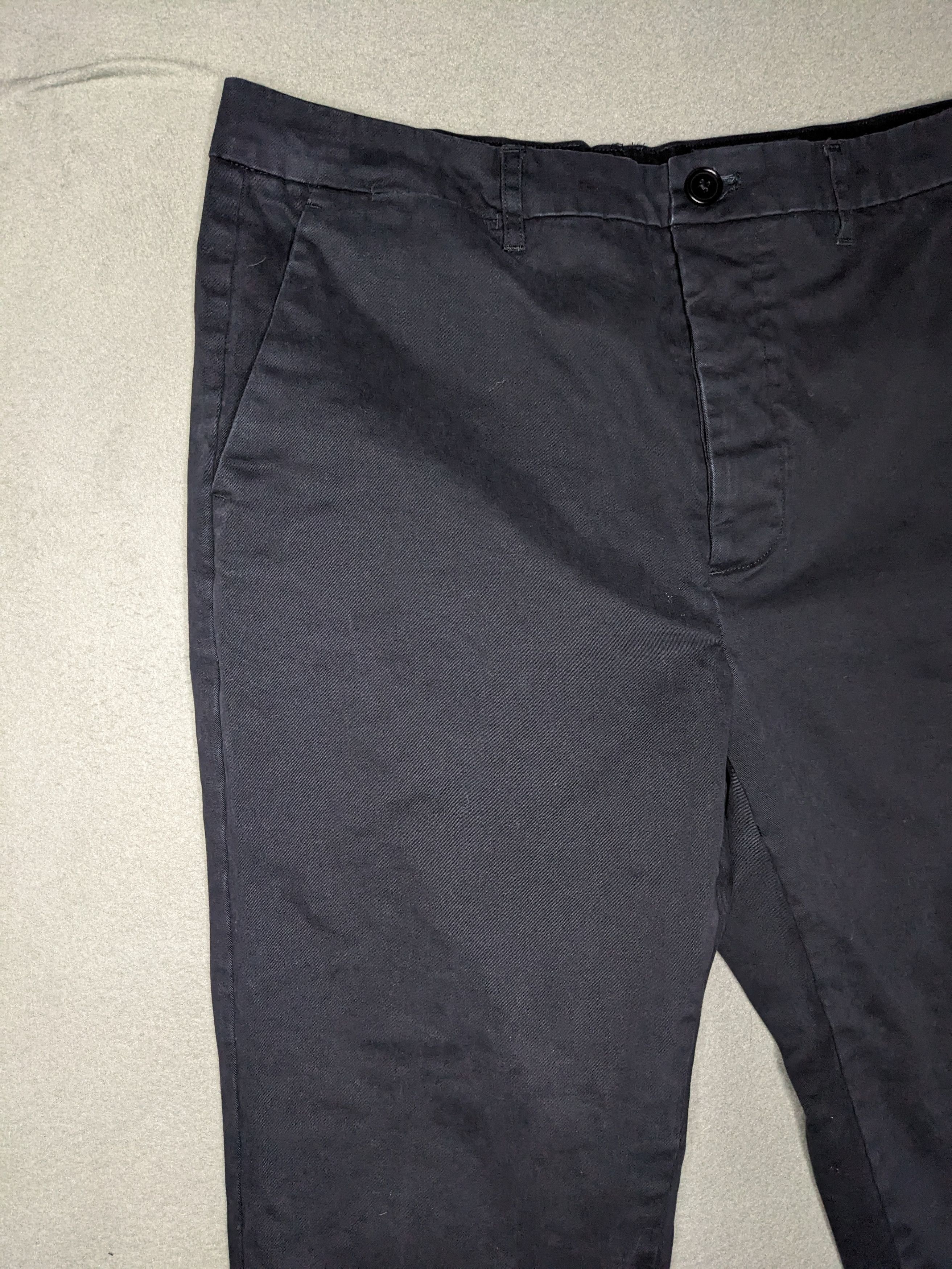 Allsaints All Saints Walde Chino Pants 34x29 Twill Trousers High Rise Size US 34 / EU 50 - 4 Thumbnail