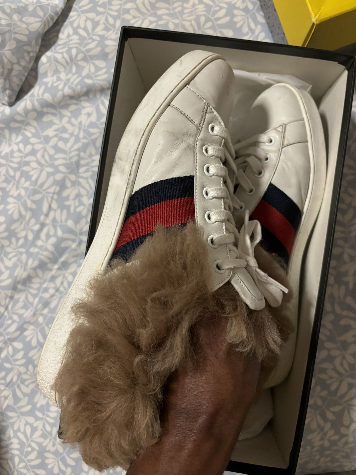 Gucci Fur aces Size US 11 / EU 44 - 6 Thumbnail