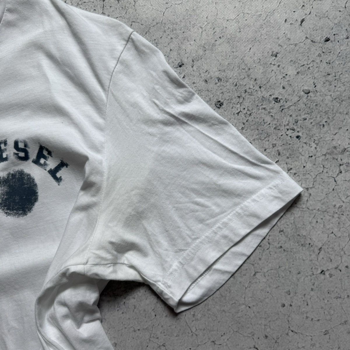 Diesel × Diesel Black Gold Diesel T Just K3 White T-Shirt Big Logo Size US M / EU 48-50 / 2 - 4 Thumbnail