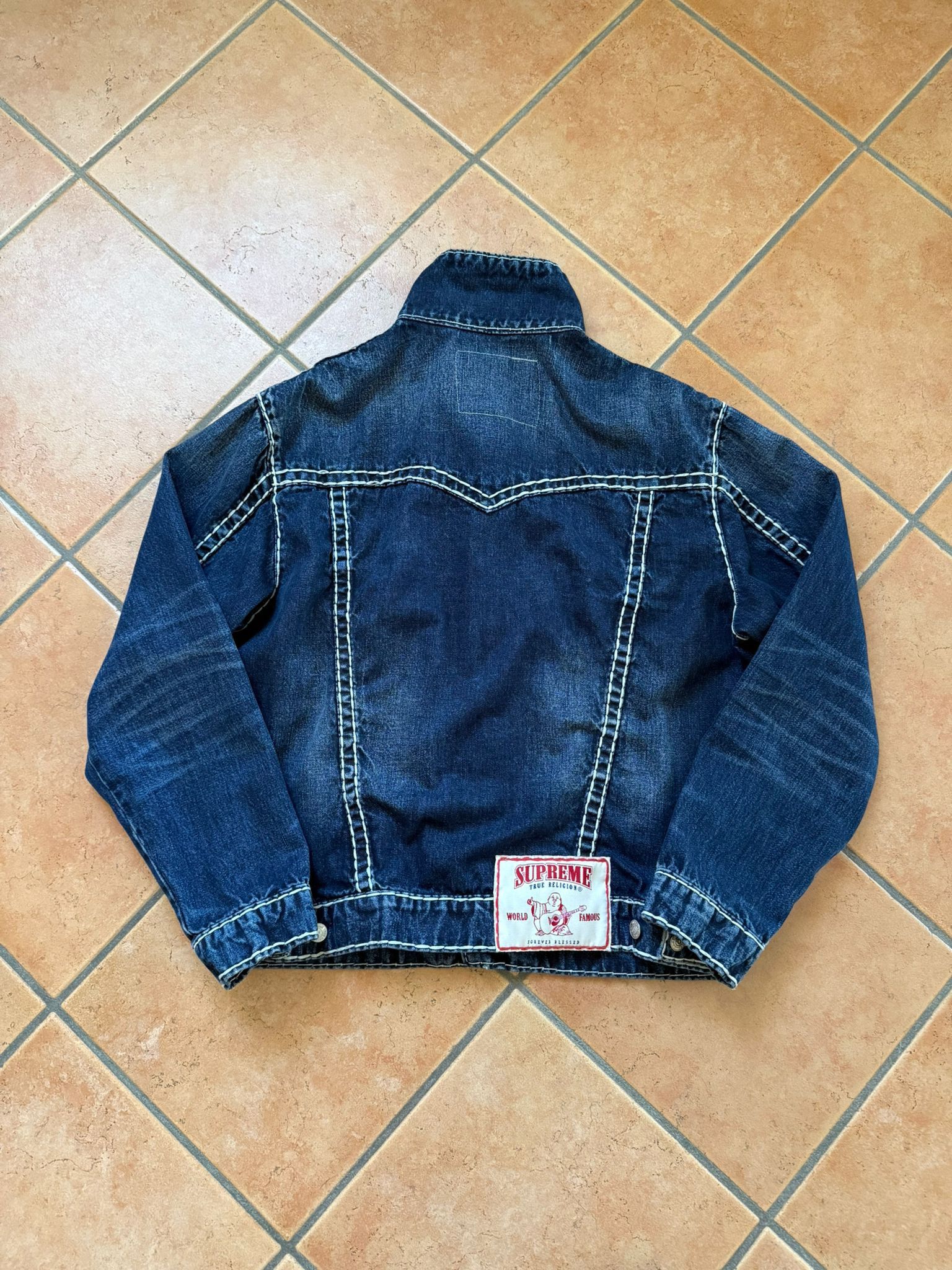 Supreme × True Religion True Religion X Supreme Denim Jacket Rare Size US M / EU 48-50 / 2 - 2 Thumbnail