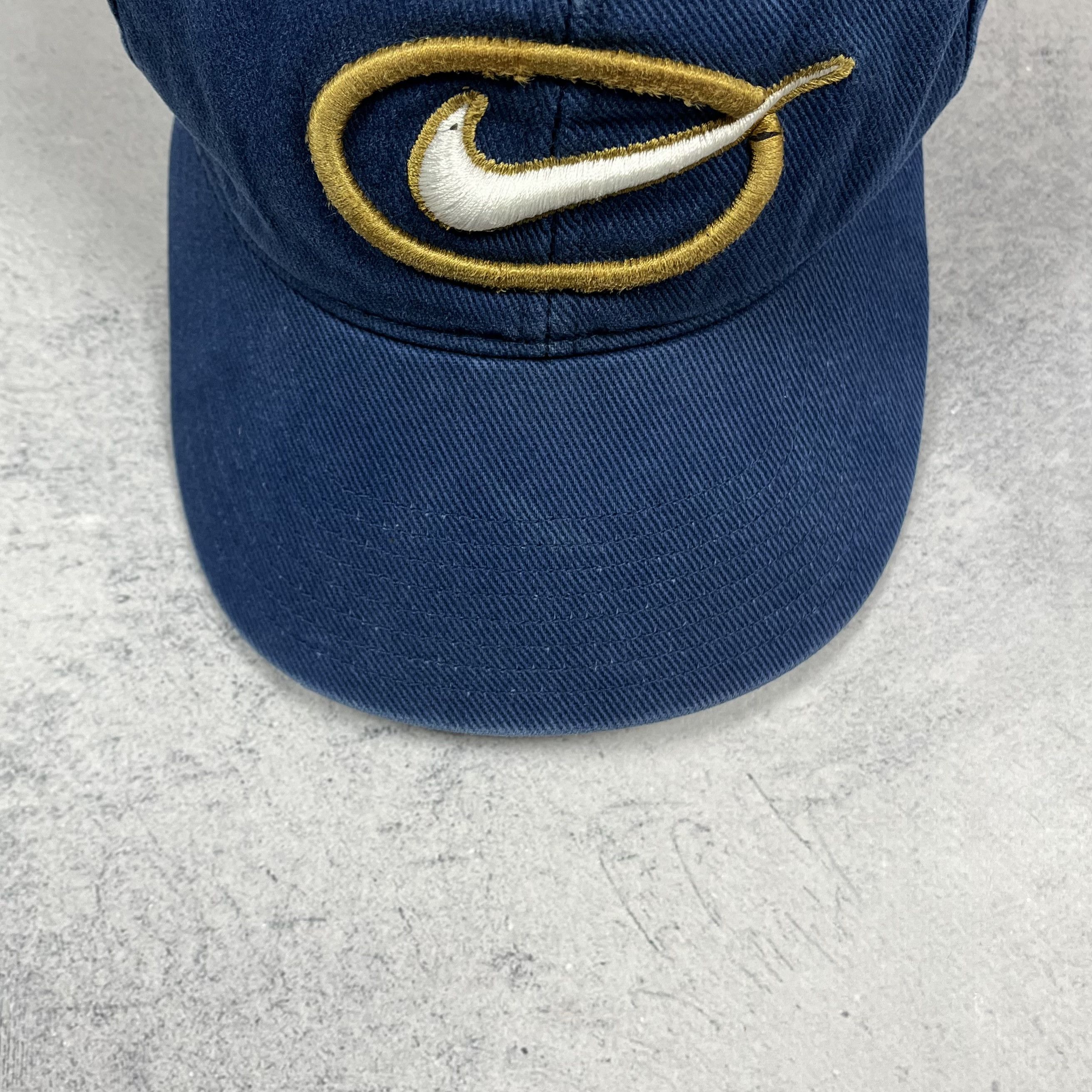 Nike Vintage Nike Rare Big Swoosh Baseball Cap 90’s Size ONE SIZE - 13 Thumbnail