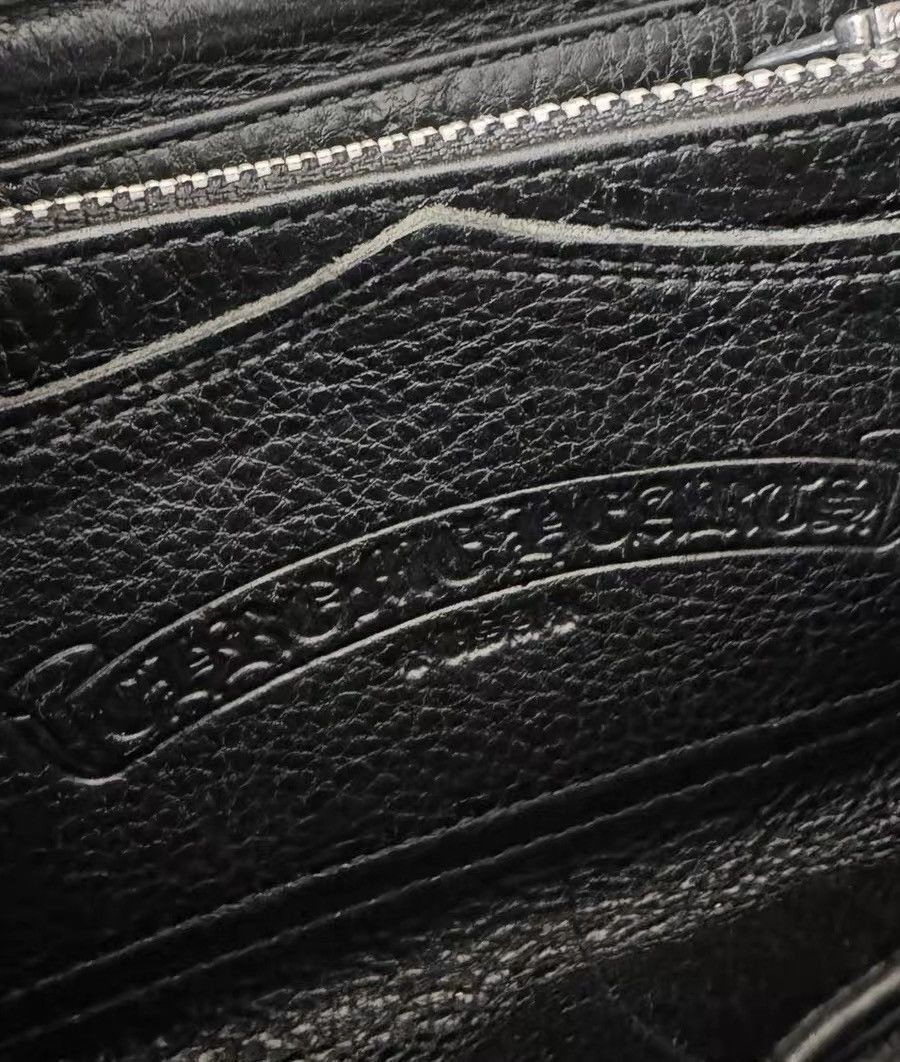 Chrome Hearts Chrome Hearts Multi-Silver Sugar Cube Cross Sword Zip Wallet Size ONE SIZE - 9 Thumbnail
