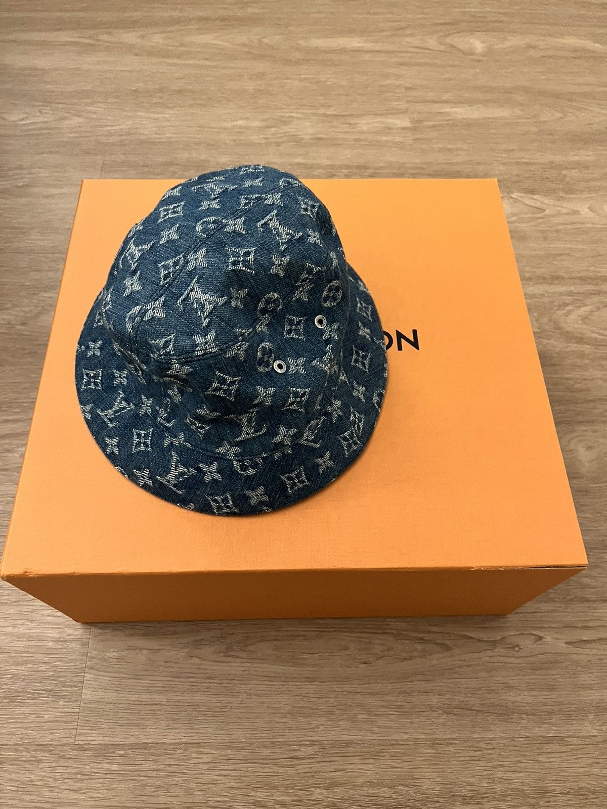 Louis Vuitton, Nigo Damier Giant Wave Monogram Sun Hat