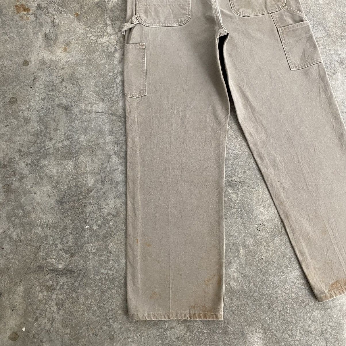 Carhartt Size 34x31 Vintage Carhartt Desert Grey Carpenter Work Pants Size US 34 / EU 50 - 19 Thumbnail