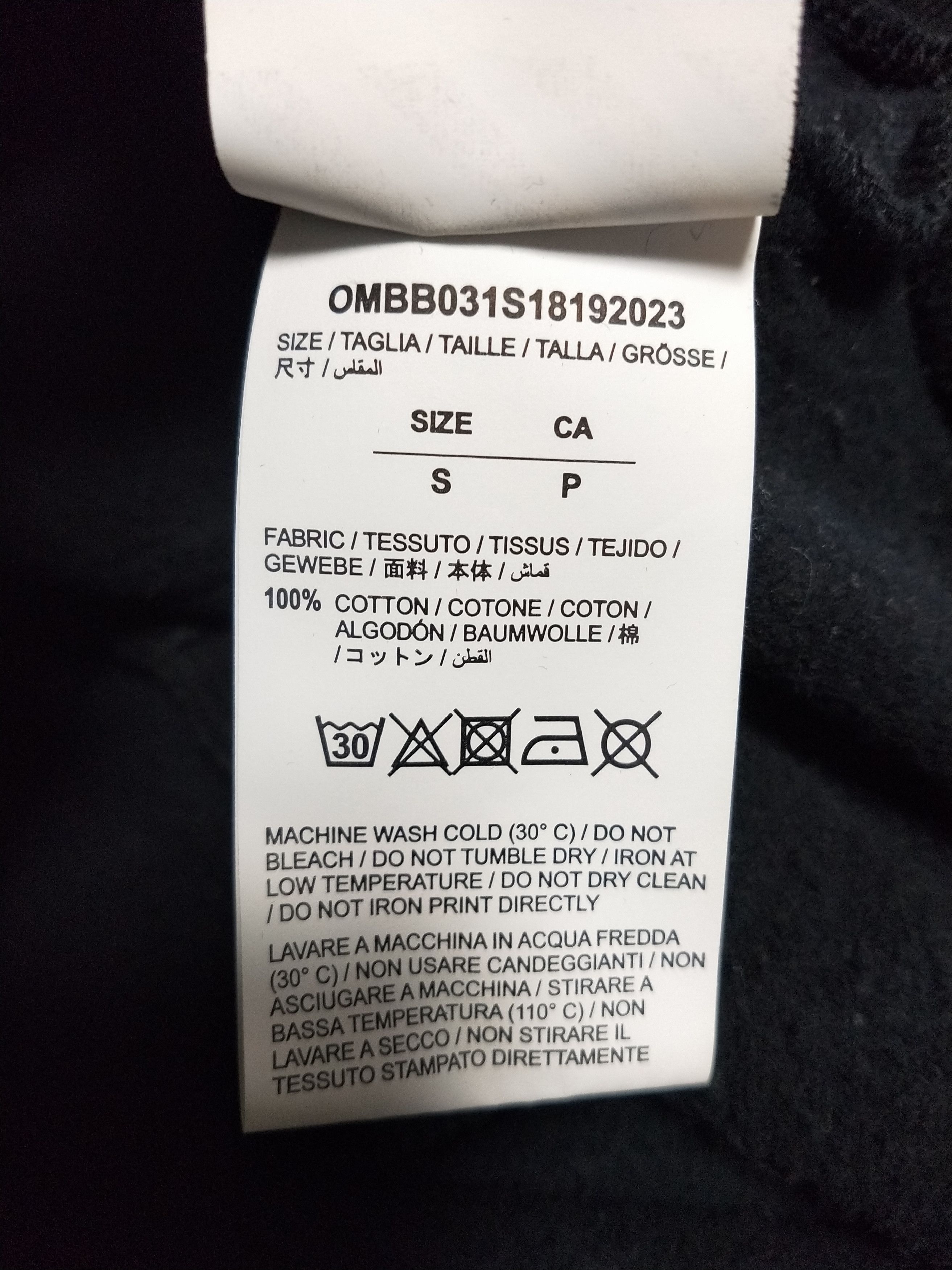 Off-White 'Temperature' Diagonal Hoodie Size US S / EU 44-46 / 1 - 6 Thumbnail