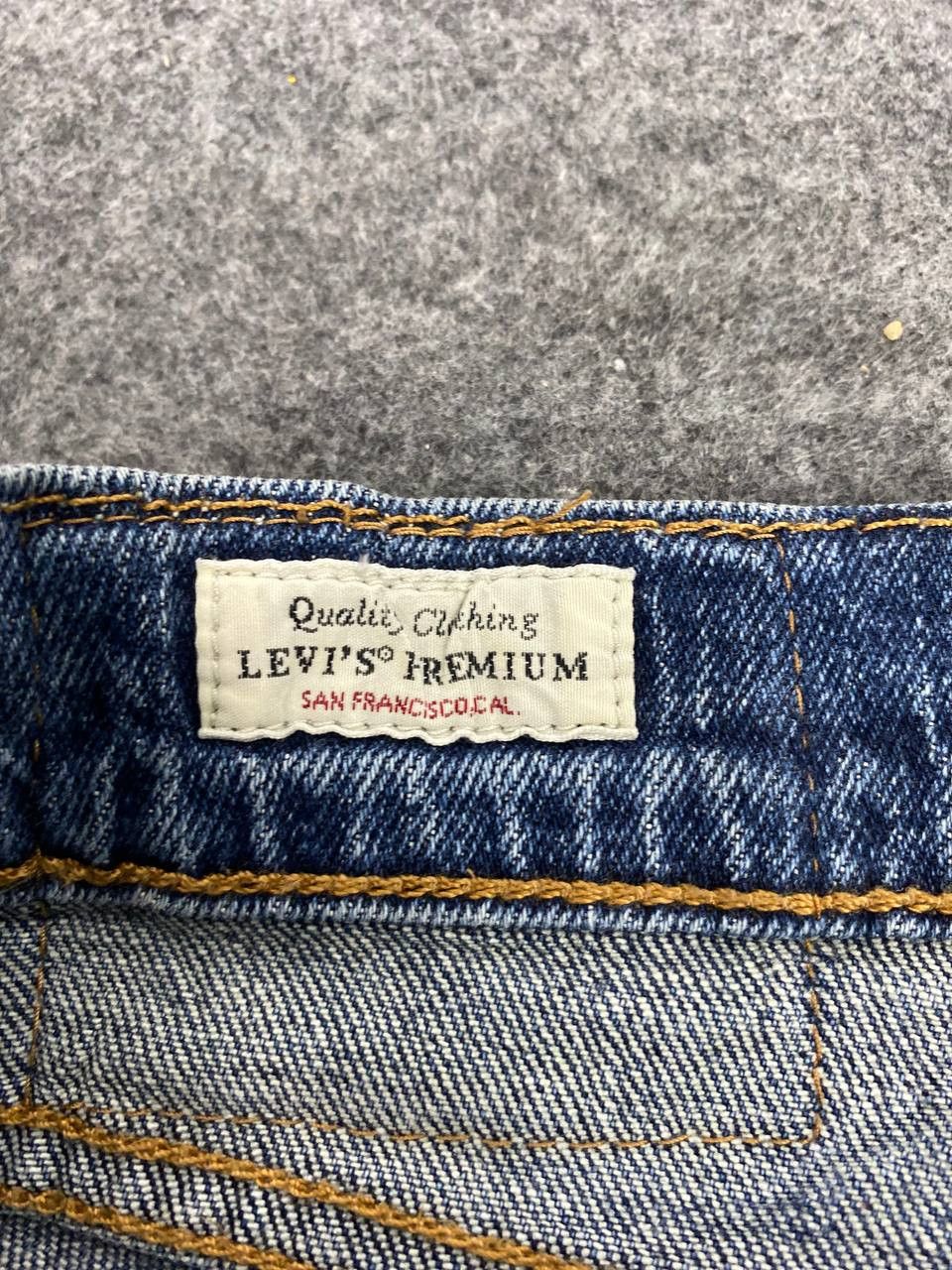Levi's levis 511 premium big E distressed denim Size US 33 - 12 Thumbnail