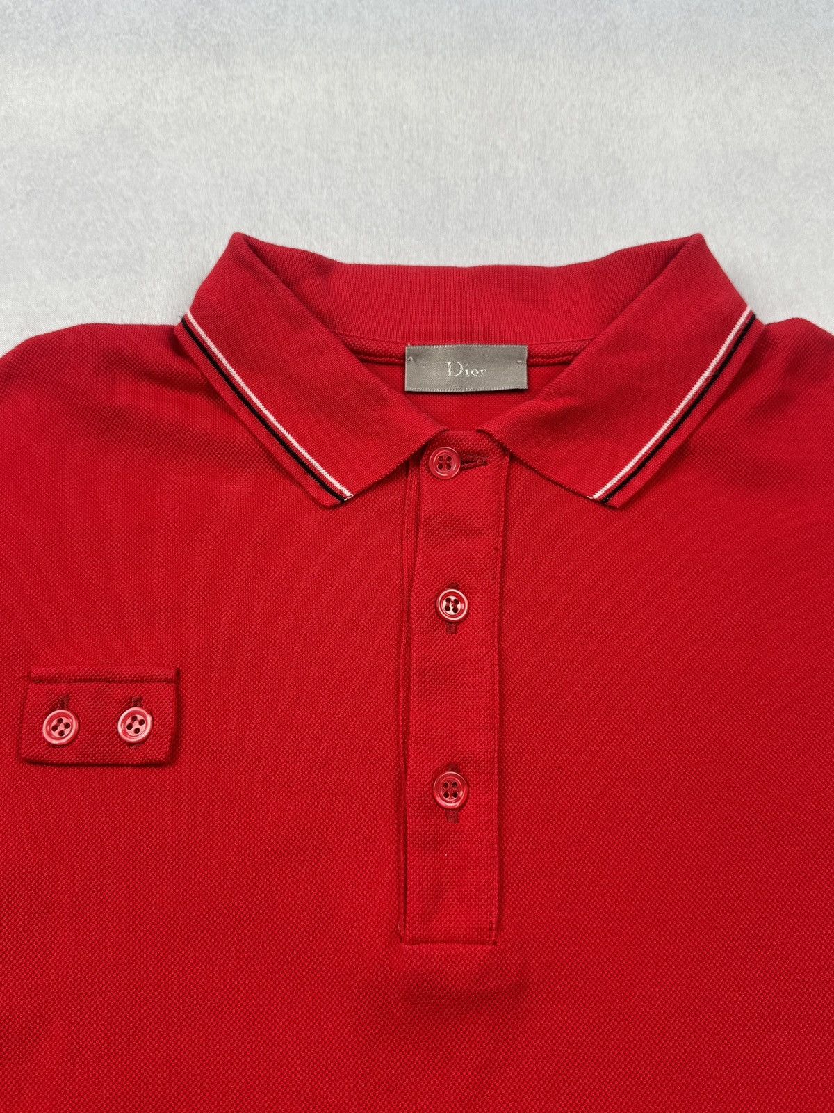 Dior SS06 Polo Shirt Size US XS / EU 42 / 0 - 3 Thumbnail