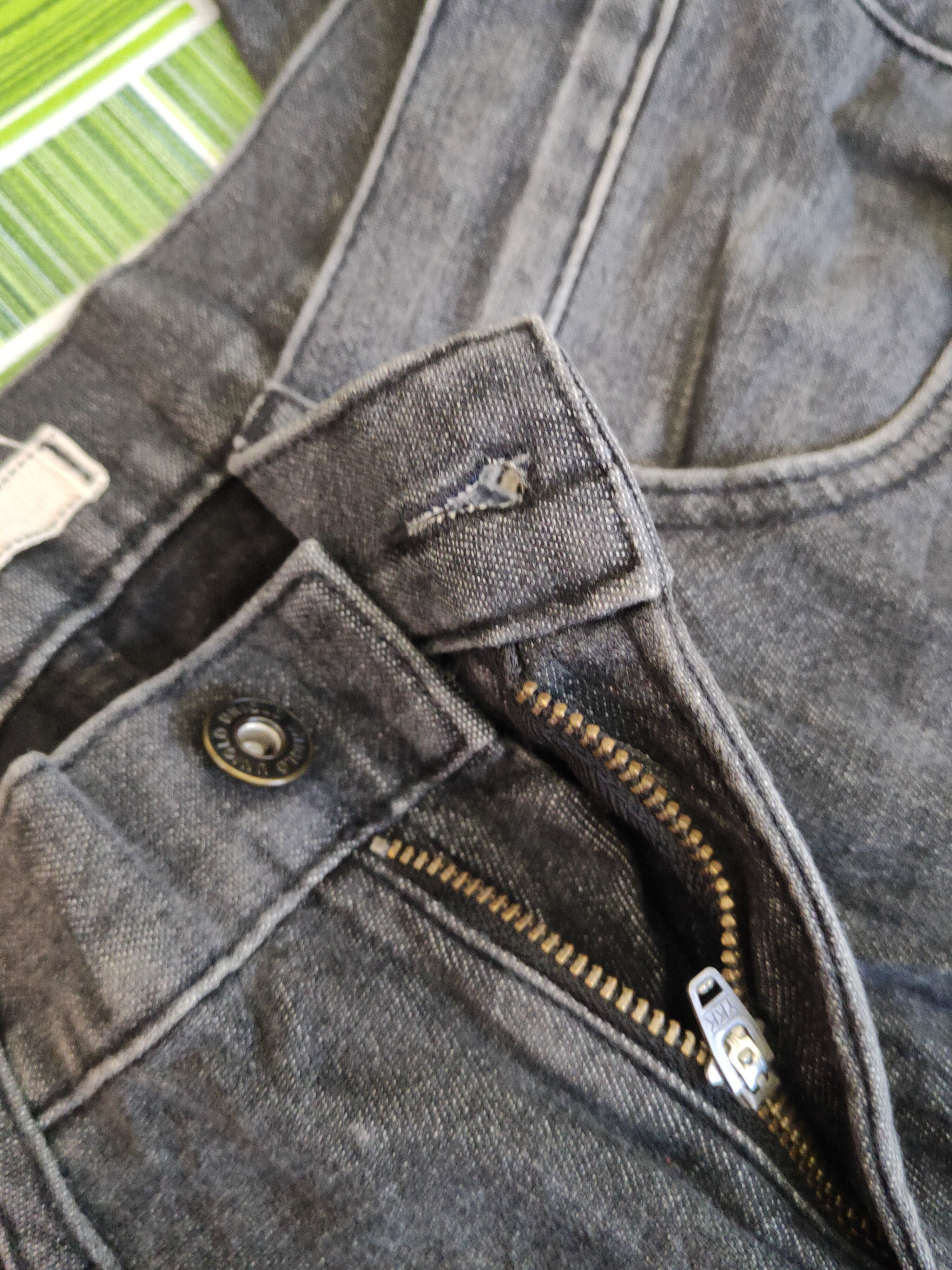 Japanese Brand Uniqlo Black Faded japan vintage Jeans #S1779 Size US 30 / EU 46 - 12 Thumbnail