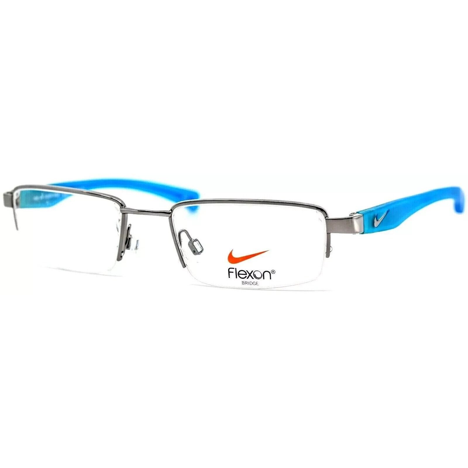 Nike NIKE FLEXON KIDS 4634 037 BLUE EYEGLASSES FRAMES 47-17 Size ONE SIZE - 3 Thumbnail