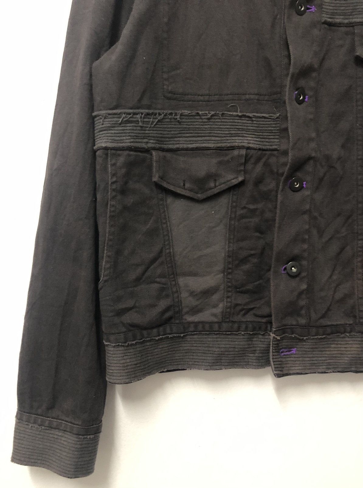 Japanese Brand Vintage JPEGG Button Fly Denim Jacket Size US S / EU 44-46 / 1 - 6 Thumbnail