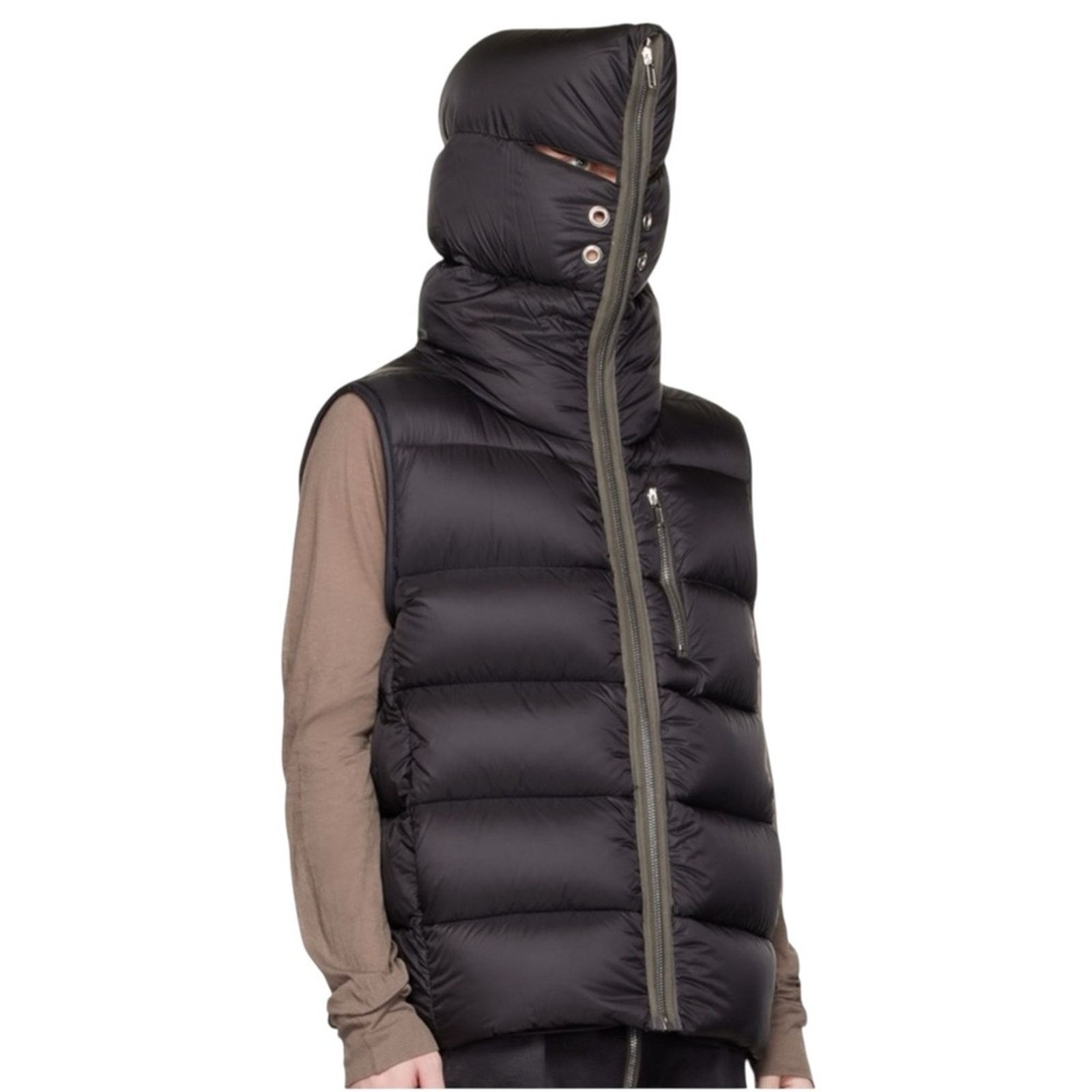 Rick Owens Rare Rick Owens FW22 strobe Knot puffer vest | Grailed