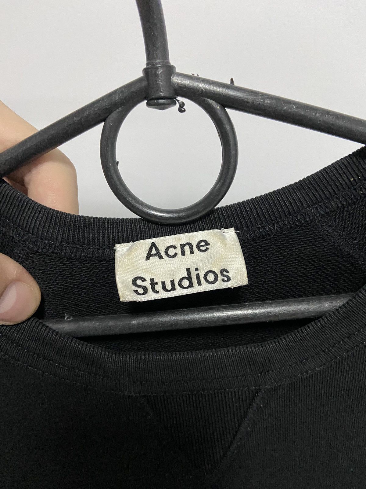 Acne Studios × Vintage Acne studios college face logo sweatshirt Vintage luxury Size US XS / EU 42 / 0 - 5 Thumbnail