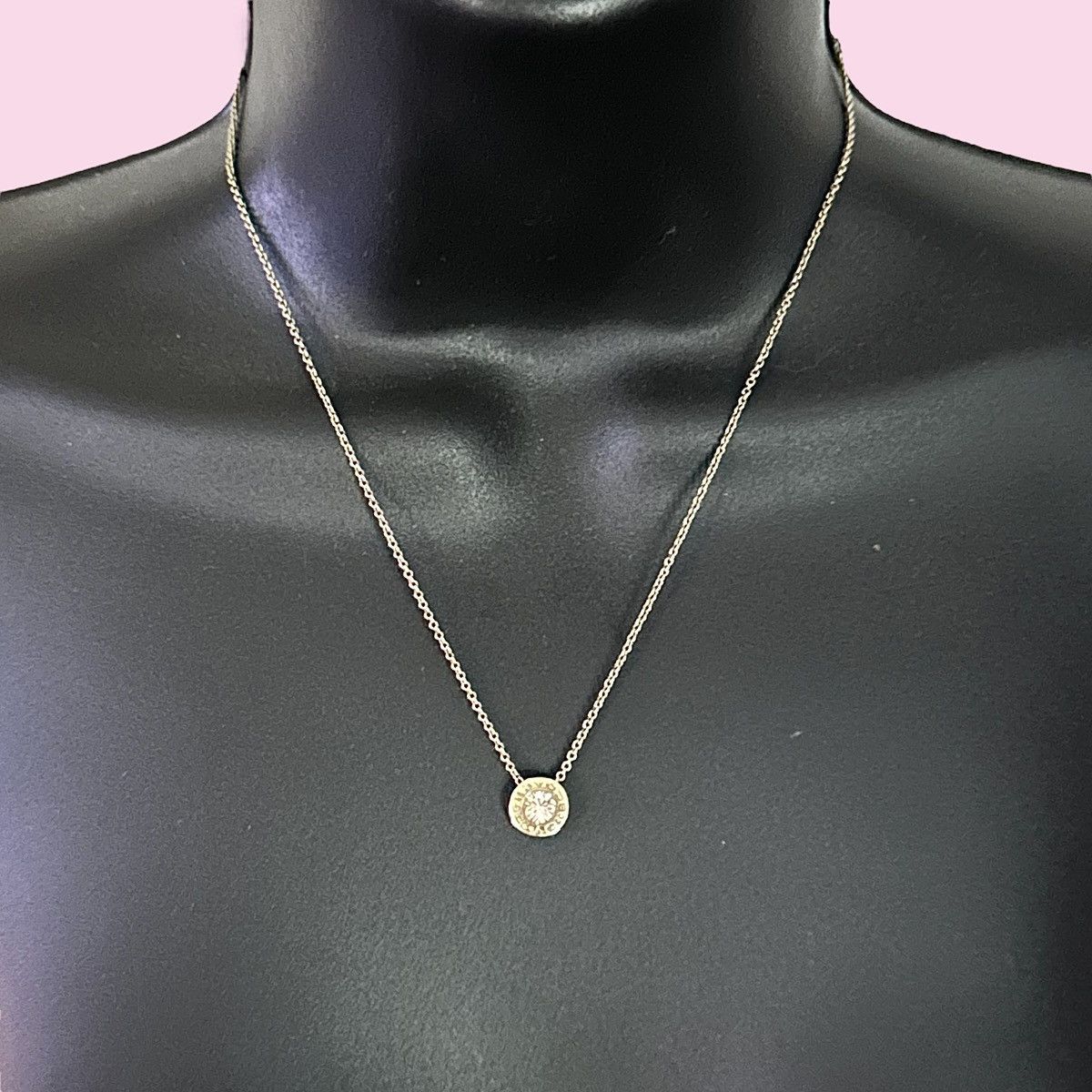 Coach Coach gold tone crystal logo pendant necklace Size ONE SIZE - 1 Thumbnail