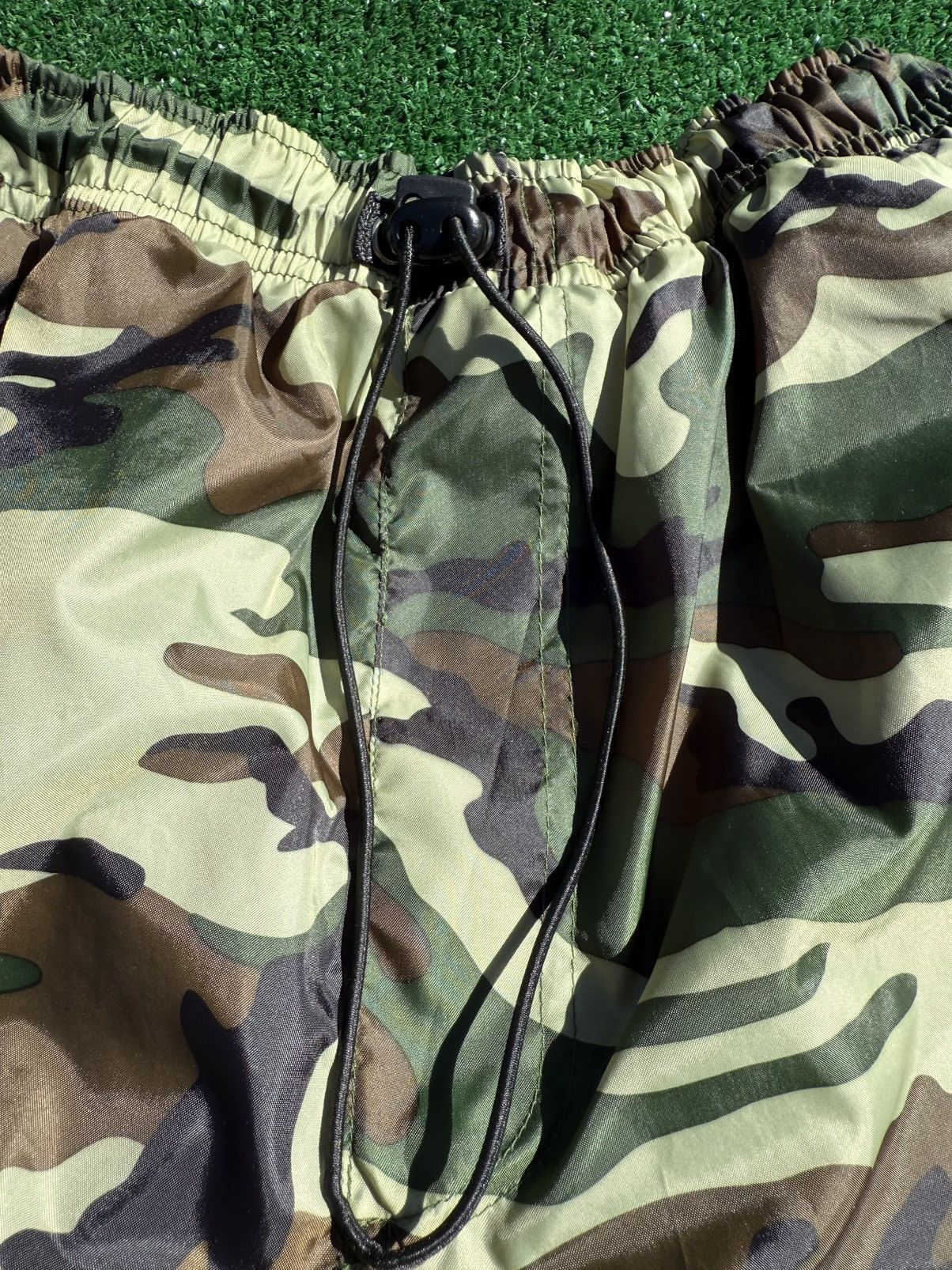 Japanese Brand × Vintage Baggy Camo Shorts Size US 34 / EU 50 - 3 Thumbnail