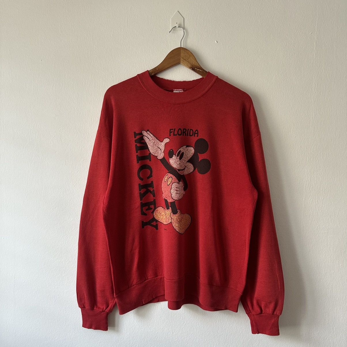 Mickey Mouse Vintage Mickey Mouse Velva Sheen Sweatshirt Size US L / EU 52-54 / 3 - 1 Thumbnail