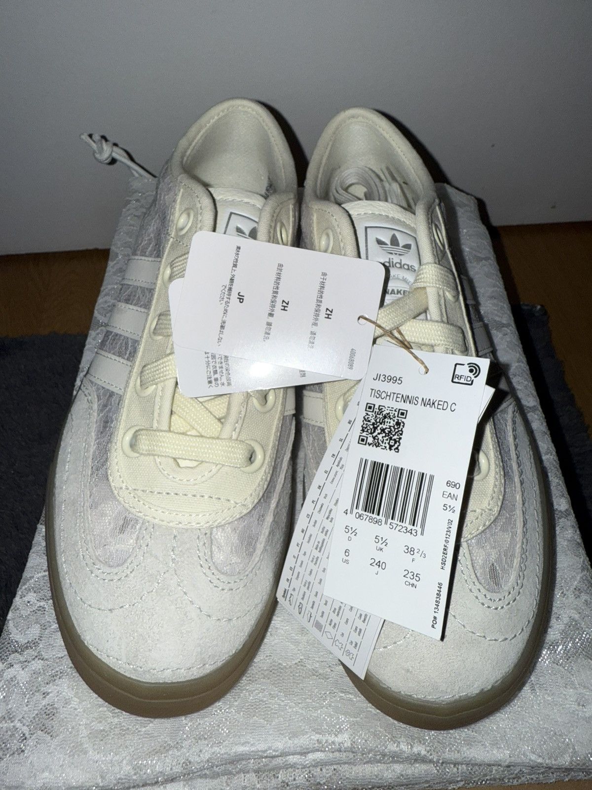 Adidas Adidas Tischtennis Naked Copenhagen Silvery Daisy Lace Pack Size US 6 / IT 36 - 13 Thumbnail