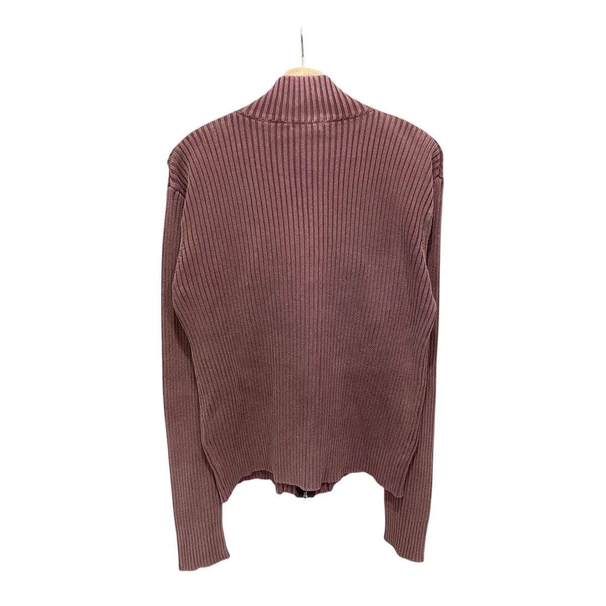 Kansai Yamamoto Kansai Jeans Ribbed Knit Zip Sweater Archive Y2K Japanese Size US S / EU 44-46 / 1 - 2 Thumbnail
