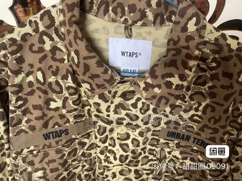 Wtaps Wtaps Leopard print four-pocket shirt jacket Size US M / EU 48-50 / 2 - 2 Thumbnail