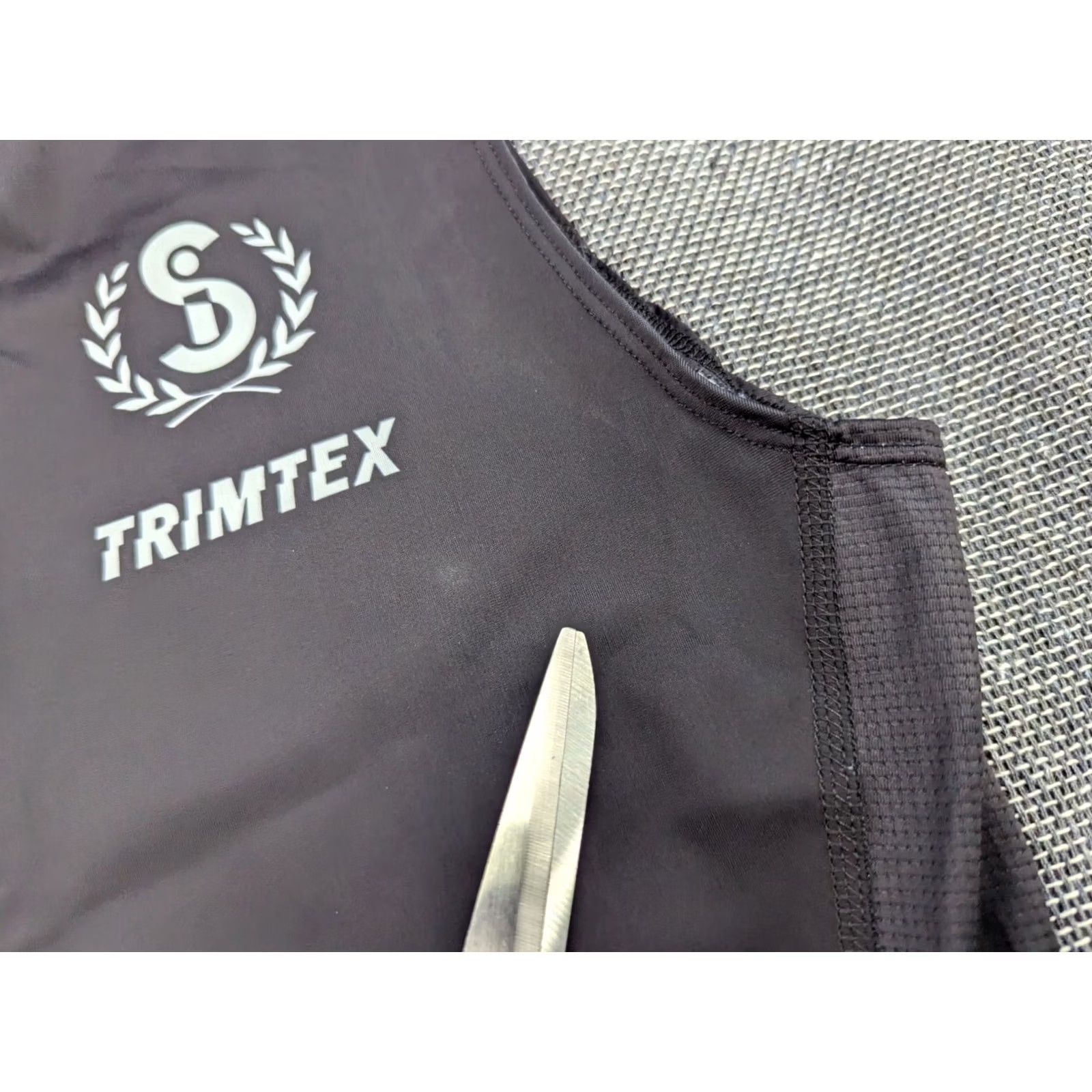 Vintage TRIMTEX Womens Thriathlon Suit Running Large Sleeveless Stretch One Piece Size L / US 10 / IT 46 - 4 Thumbnail