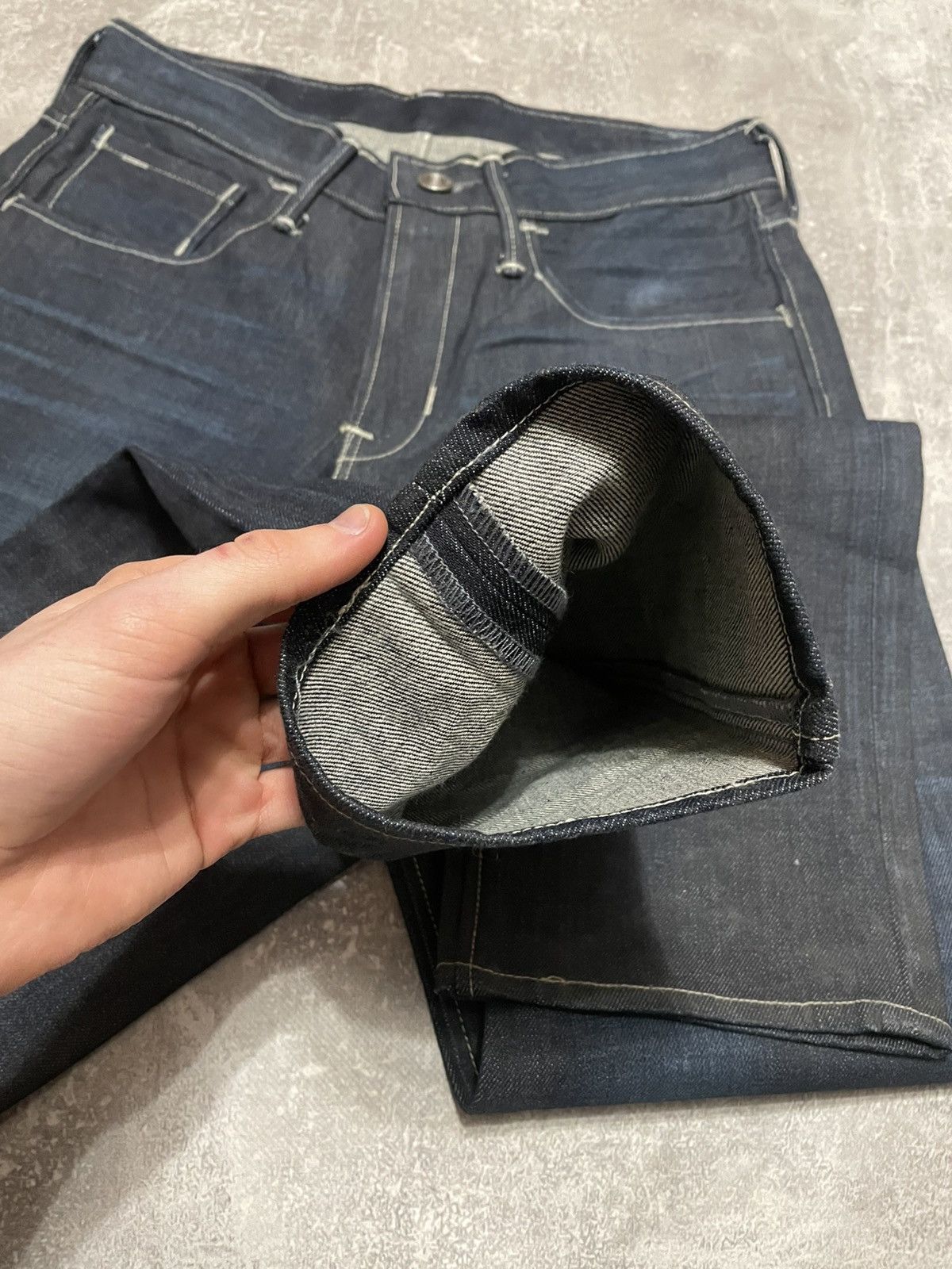 Levi's Vintage Levis Black Tab Distressed Heavy Denim Jeans 32/34 Size US 32 / EU 48 - 24 Thumbnail