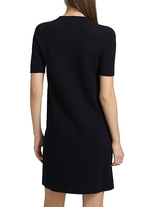 Versace o1y0226 Mini Dress in Black Size S / US 4 / IT 40 - 4 Thumbnail