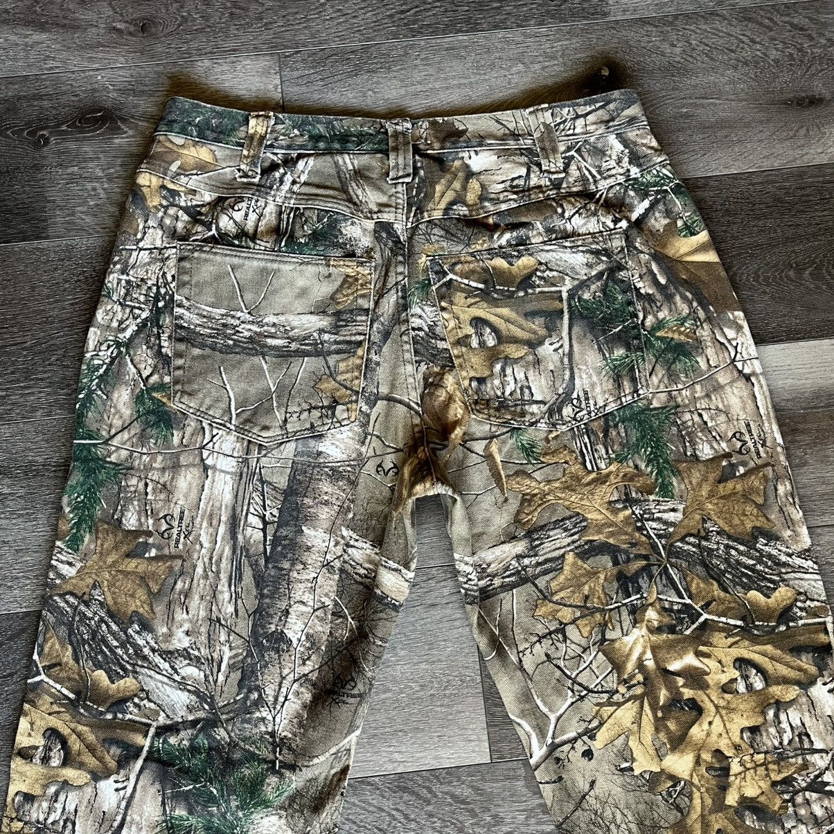 Realtree Vintage 2000s Realtree Camo Camouflage Print Jeans Pants 36 Size US 36 / EU 52 - 3 Thumbnail