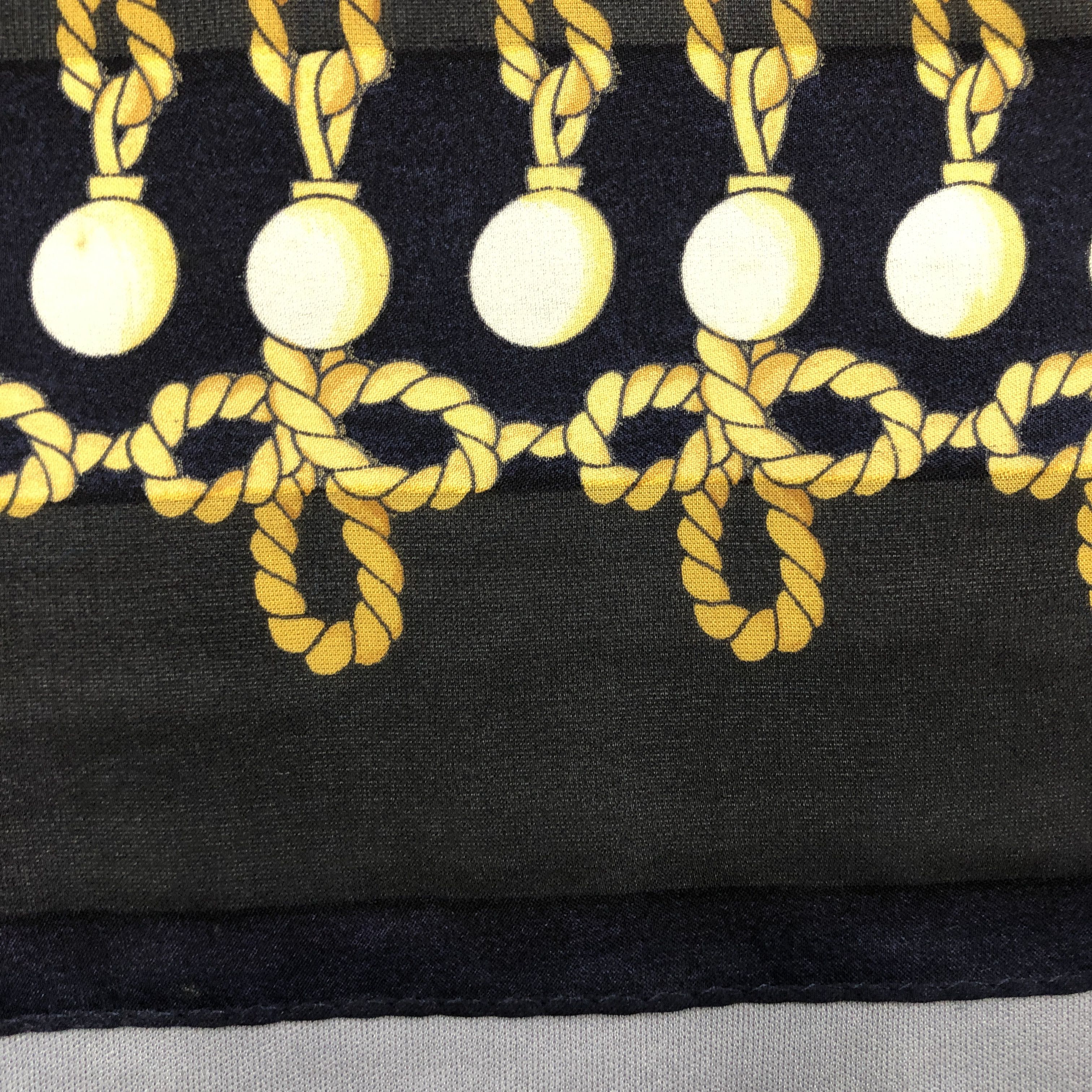 Other × Vintage Vintage La Fenice SILK Scarf Twill Stole Wraps Scarves Size ONE SIZE - 8 Thumbnail