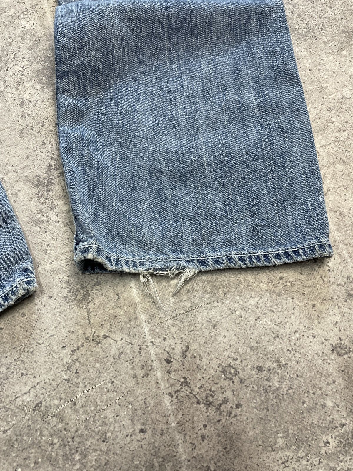 True Religion Vintage Y2K Big Star Like True Religion Y2K Distressed Jeans Size US 36 / EU 52 - 9 Thumbnail