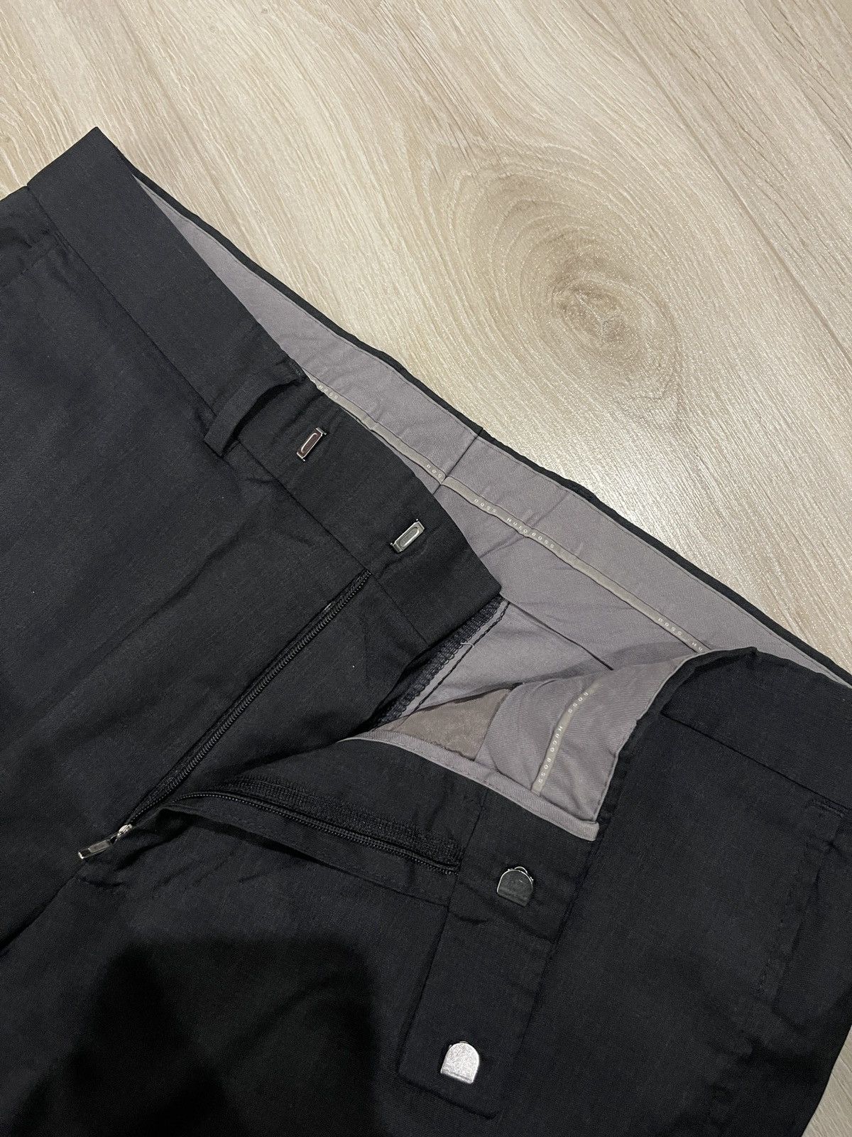Hugo Boss Hugo boss trousers classic pants grey 34 Size US 34 / EU 50 - 5 Thumbnail