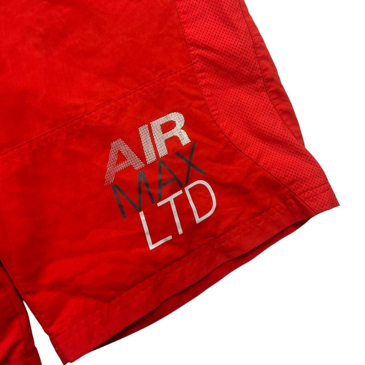 Nike Vintage 2000s Red Nike LTD Shorts - Large Size US 40 / EU 56 - 3 Thumbnail