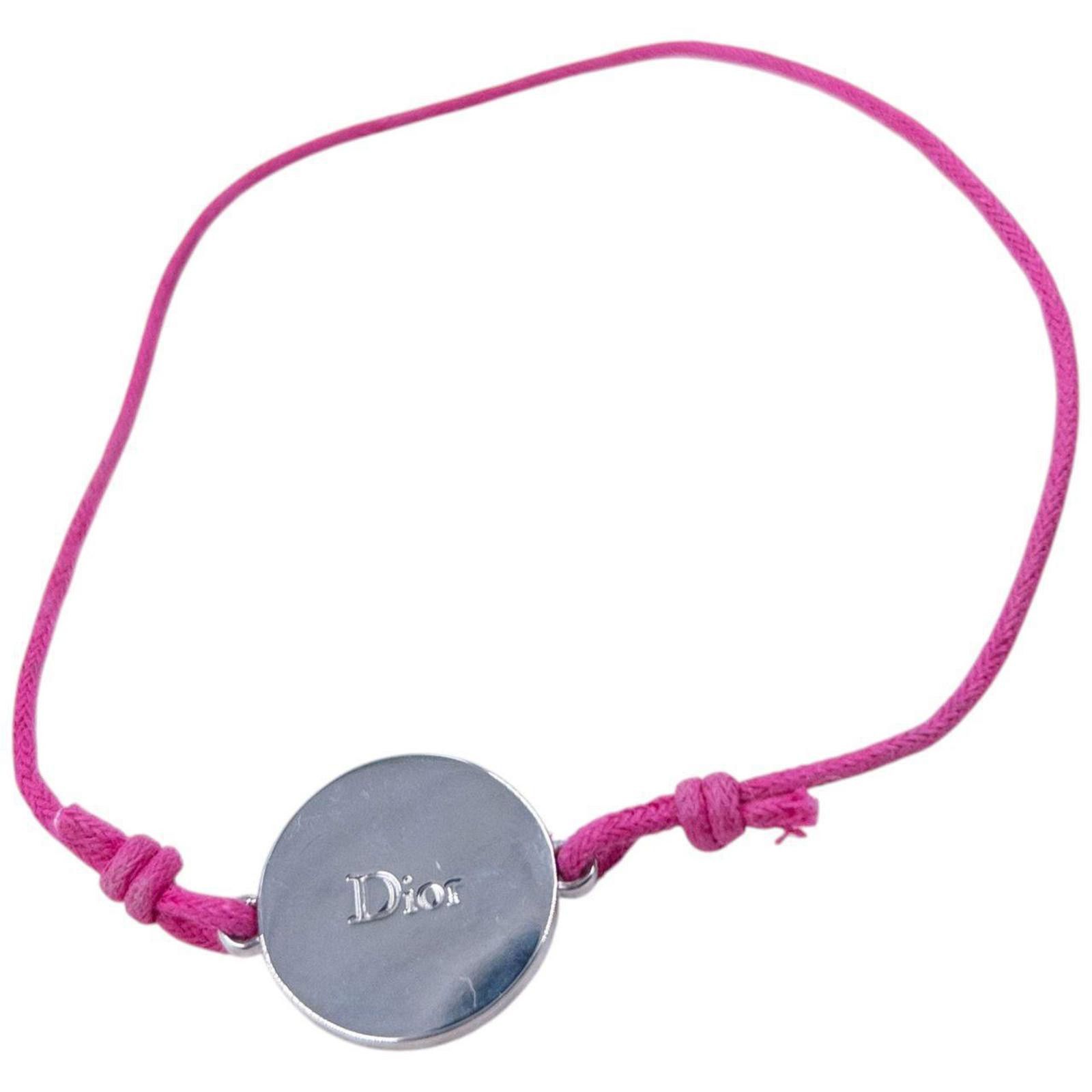 Dior Vintage 2000s Dior Embossed Token Charm Bracelet Size ONE SIZE - 4 Thumbnail