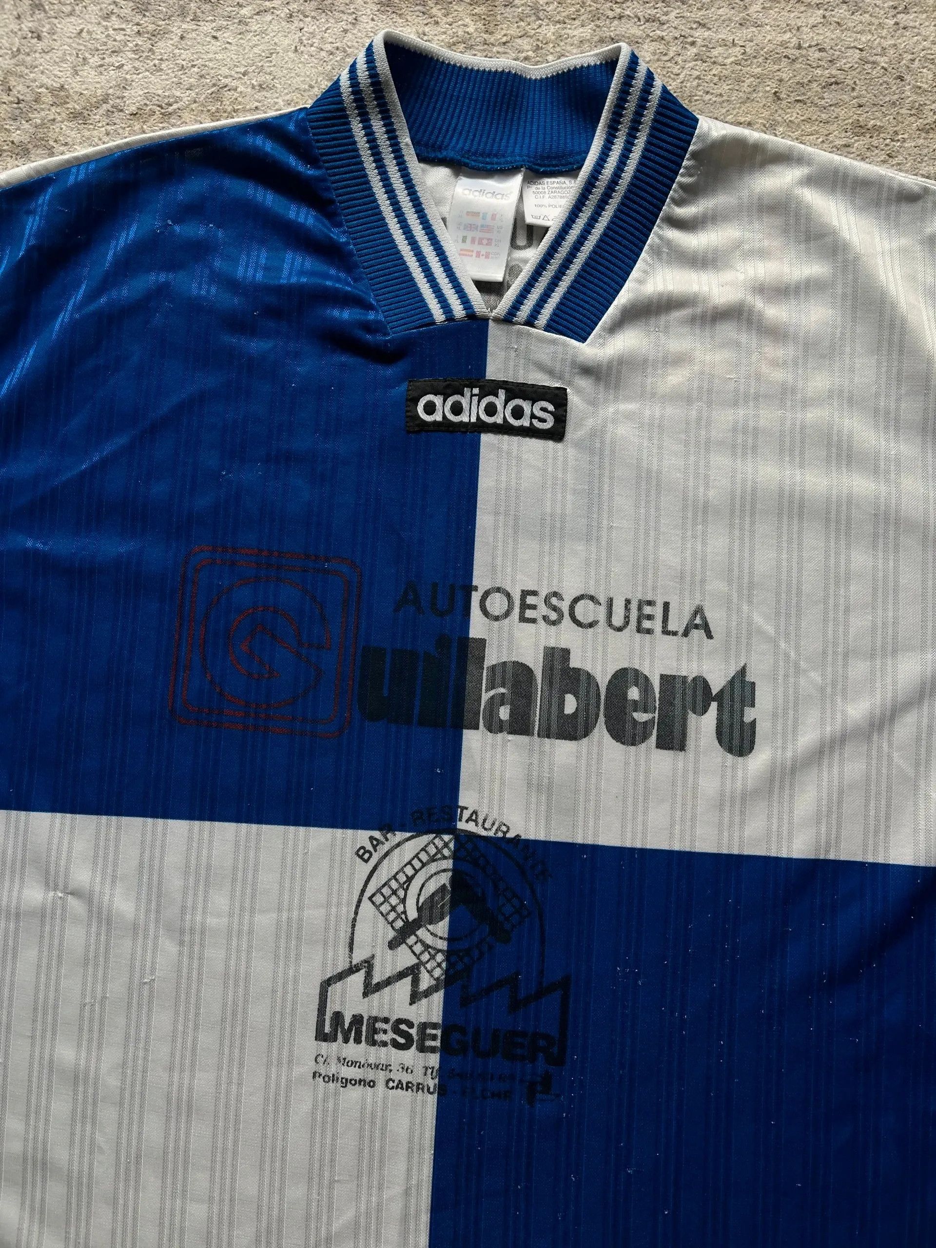 Adidas OG Adidas Vintage 1990s Football Soccer Jersey Sz XL Size US XL / EU 56 / 4 - 6 Thumbnail