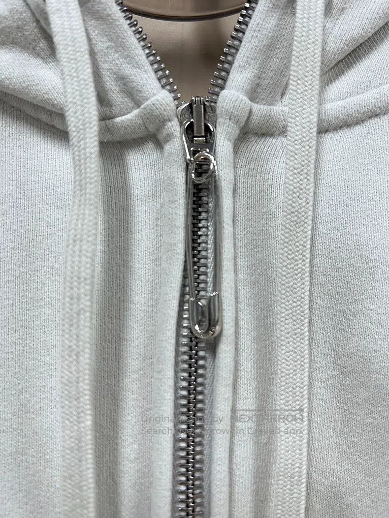 Balenciaga Balenciaga Smiling Zipper Hooded Long-sleeve Sweatshirt Size US L / EU 52-54 / 3 - 4 Thumbnail