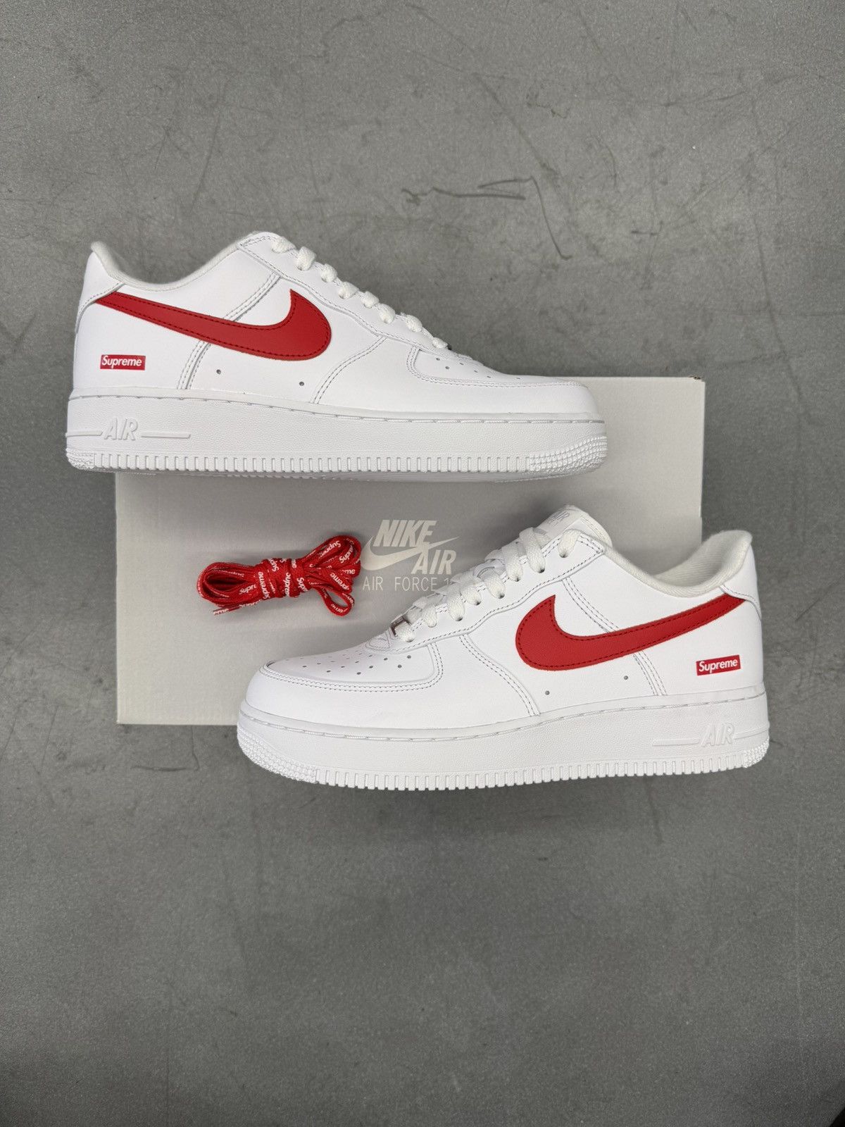 Nike × Supreme 2024 Nike Air Force 1 Low Supreme Shanghai Size US 8 / EU 41 - 1 Thumbnail